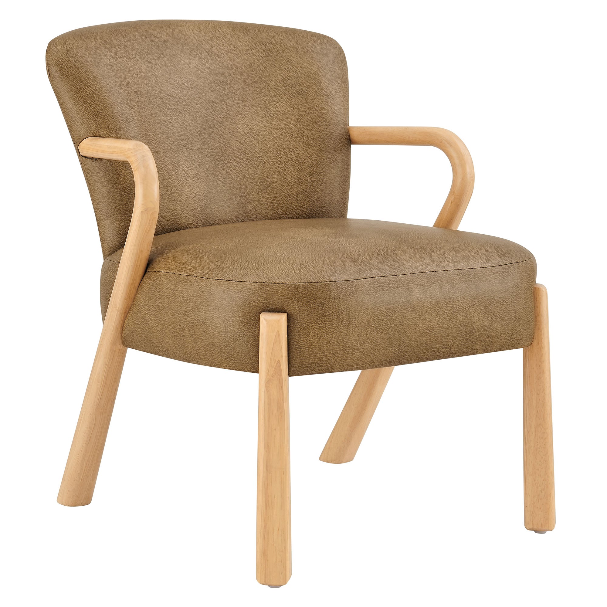 Modway EEI-7529 Arden Faux Leather Upholstered Accent Armchair