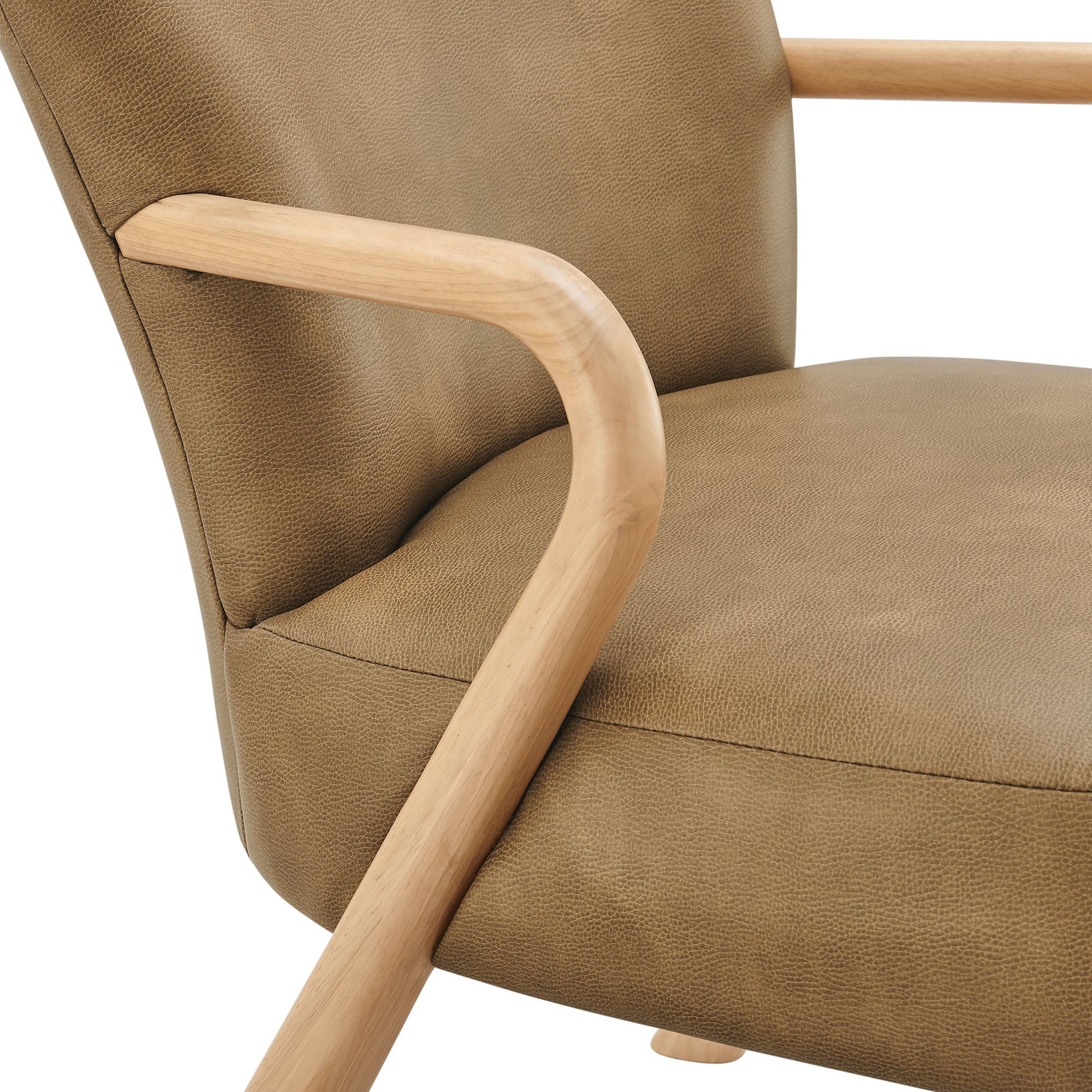 Modway EEI-7529 Arden Faux Leather Upholstered Accent Armchair