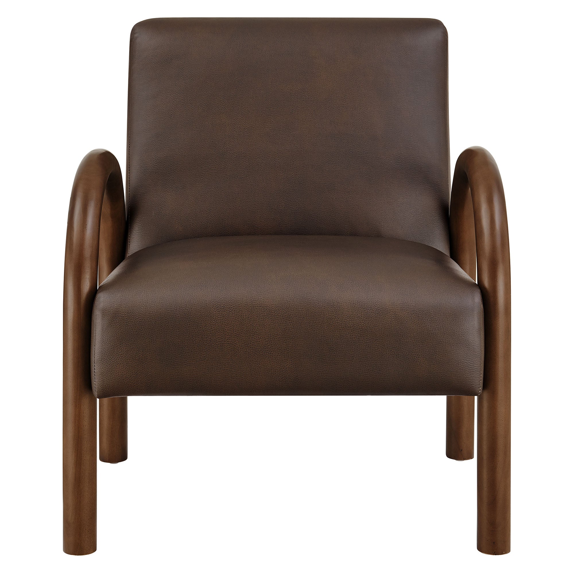 Modway EEI-7530 Lunet Faux Leather Upholstered Accent Chair