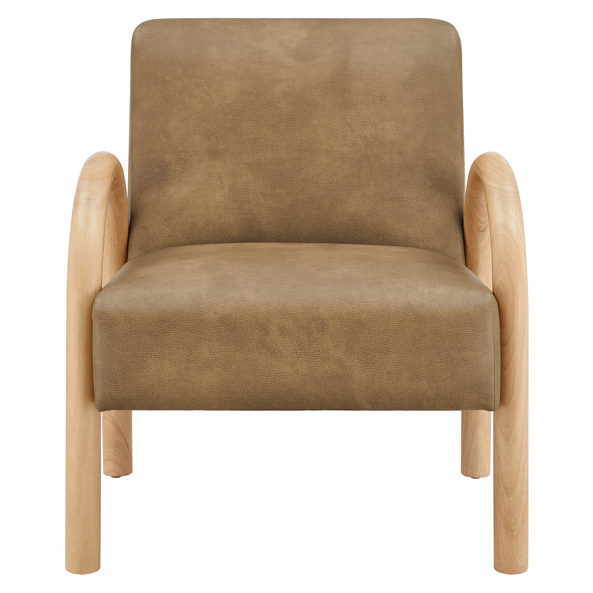 Modway EEI-7530 Lunet Faux Leather Upholstered Accent Chair