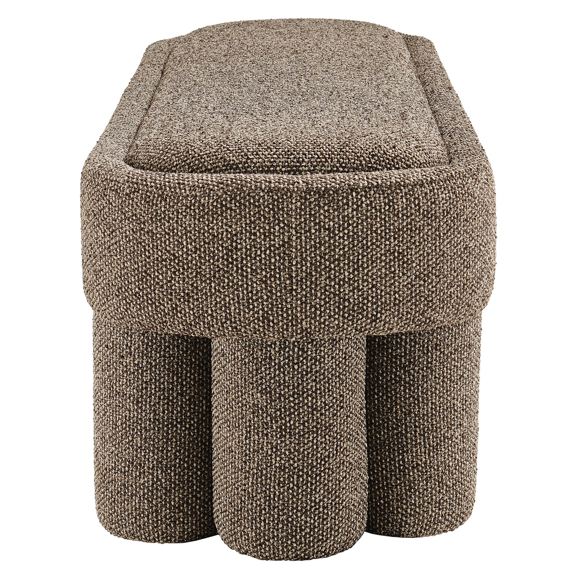 Modway EEI-7531 Mossi 52-Inch Oval Boucle Fabric Bench