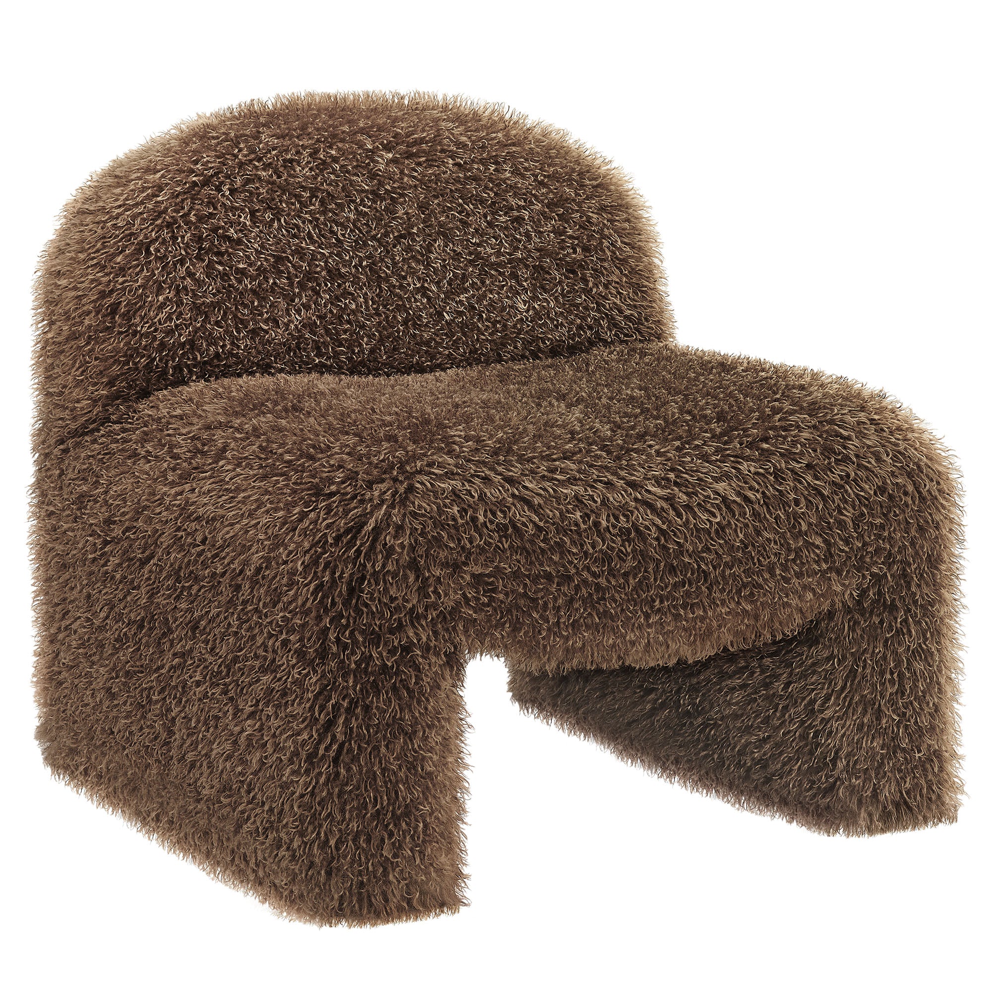 Modway EEI-7534 Mina Faux Fur Accent Chair