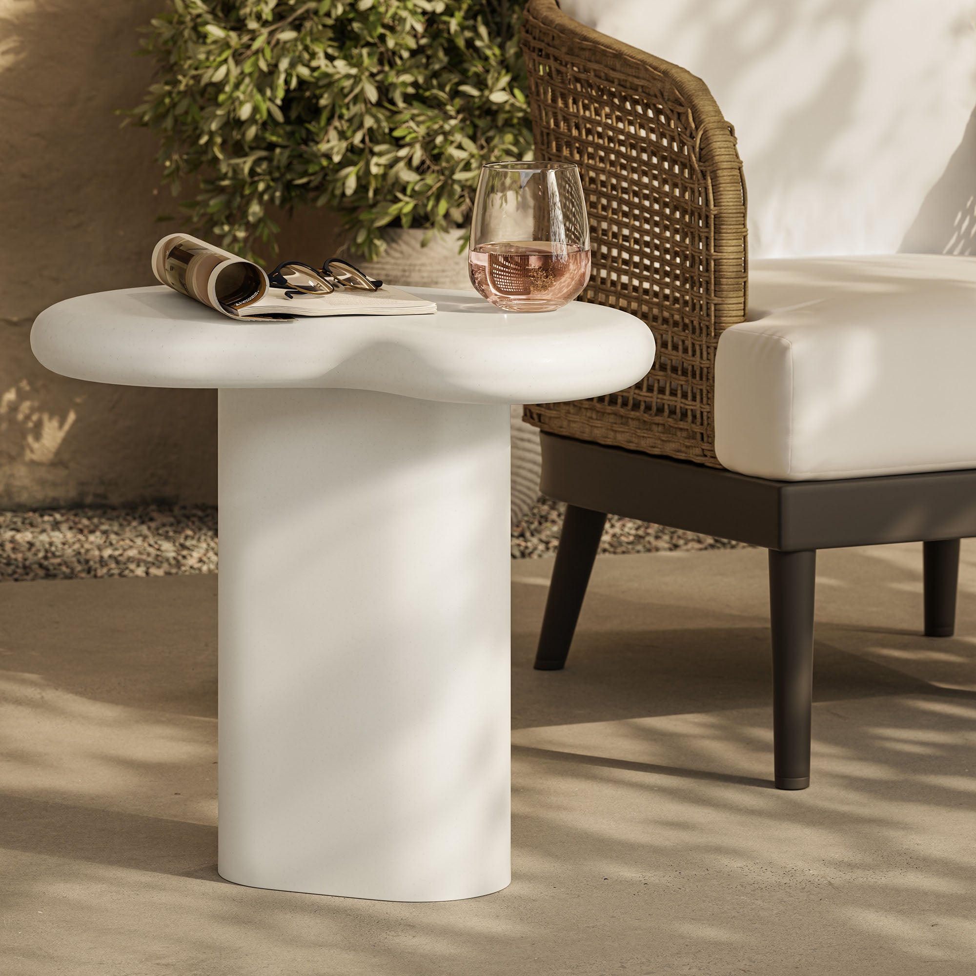 Modway Elowen Outdoor Patio Side Table