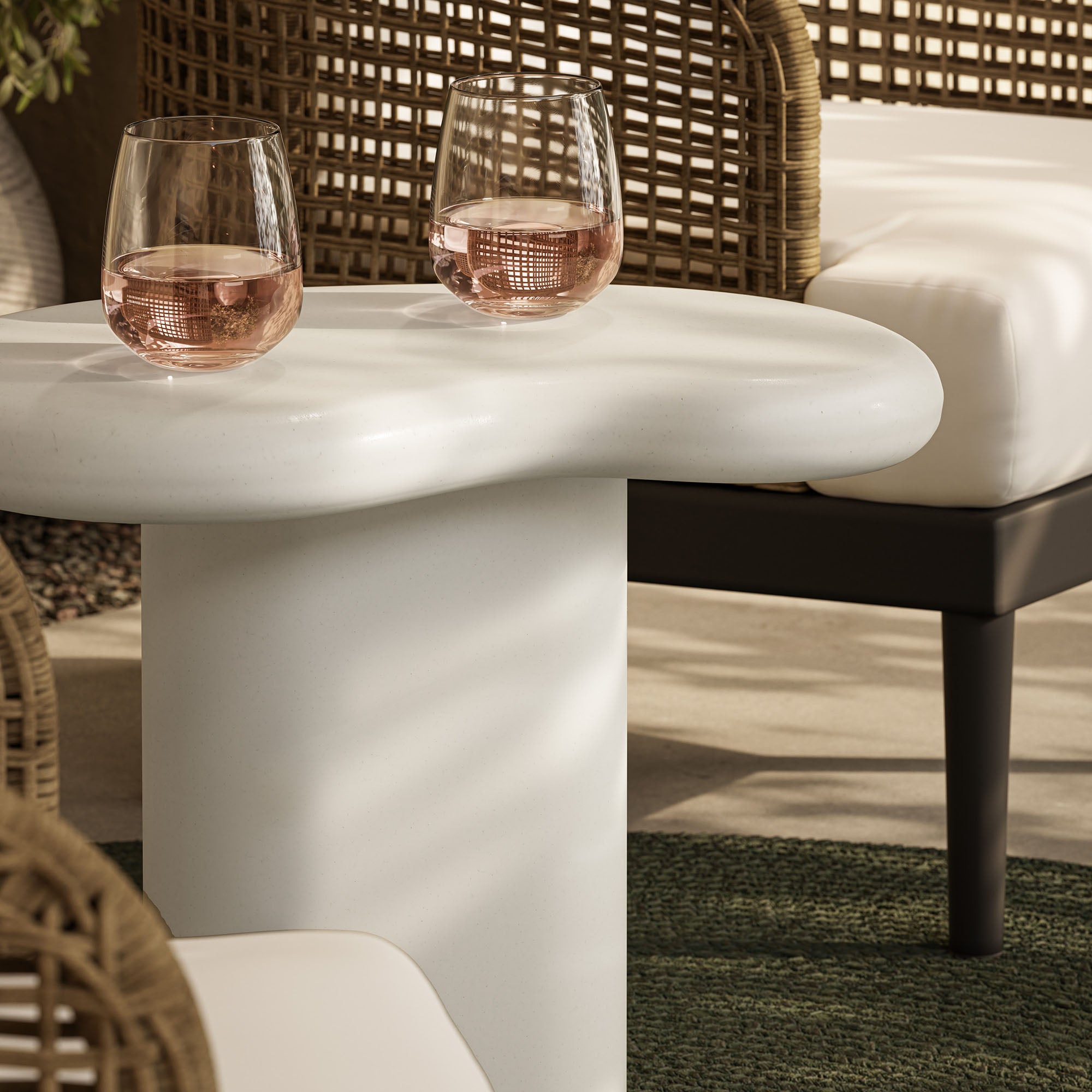 Modway EEI-7535 Elowen Outdoor Patio Side Table