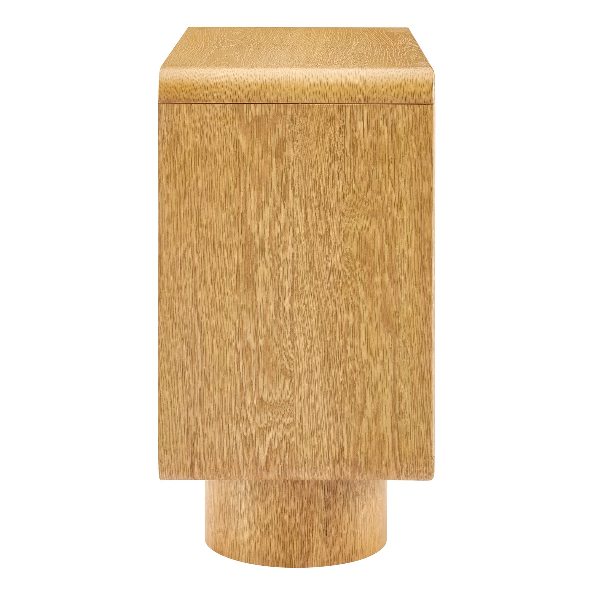 Modway EEI-7538 Lumo 2-Door Curved Wood Accent Cabinet
