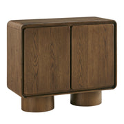 Modway EEI-7540 Lumo 2-Door Curved Wood Accent Cabinet