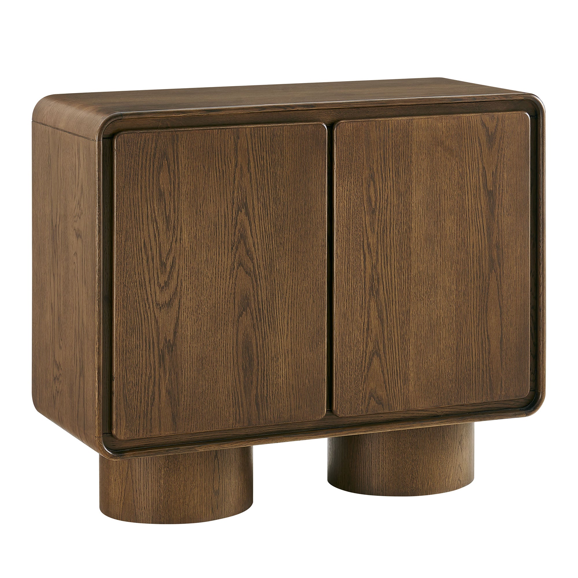 Modway EEI-7540 Lumo 2-Door Curved Wood Accent Cabinet