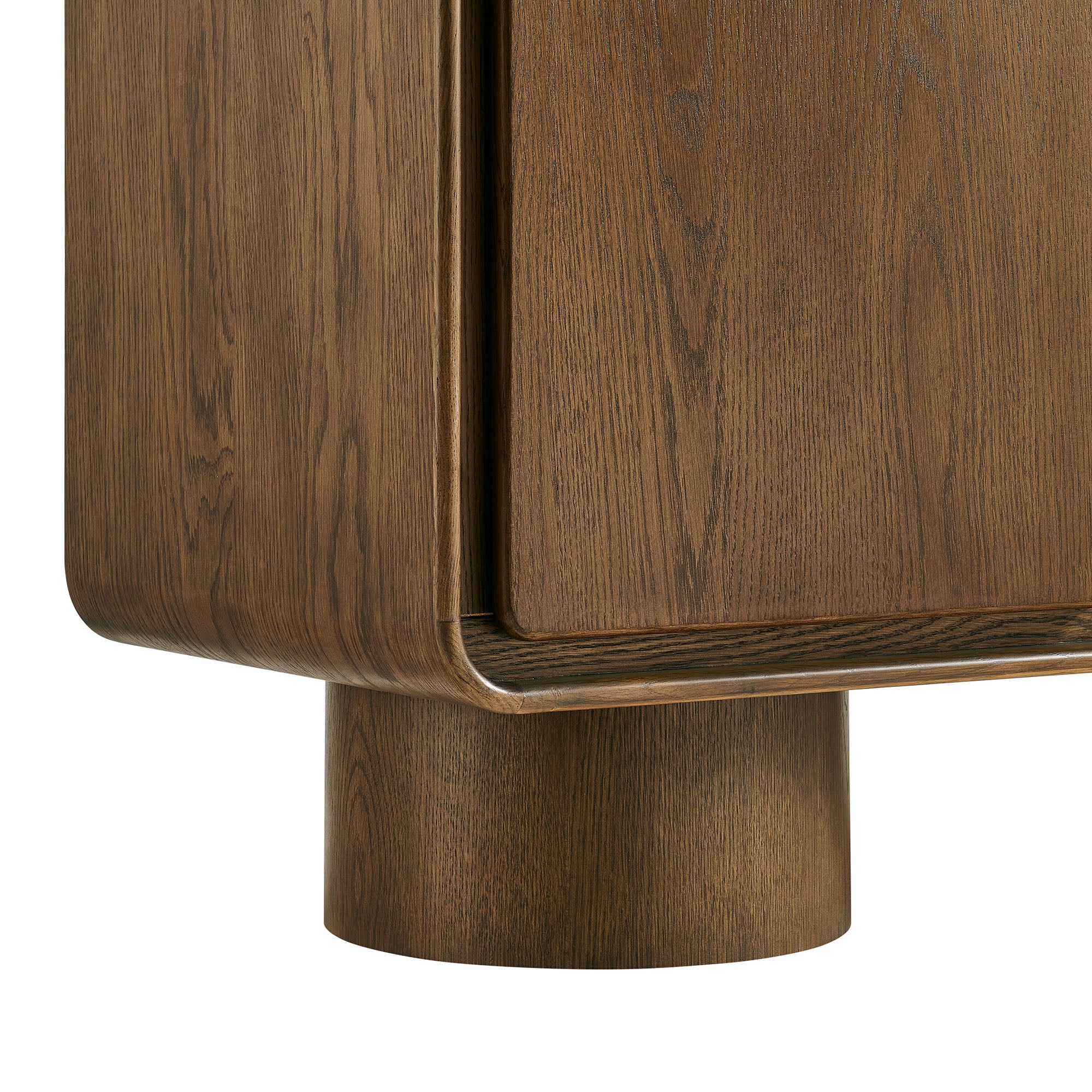 Modway EEI-7540 Lumo 2-Door Curved Wood Accent Cabinet