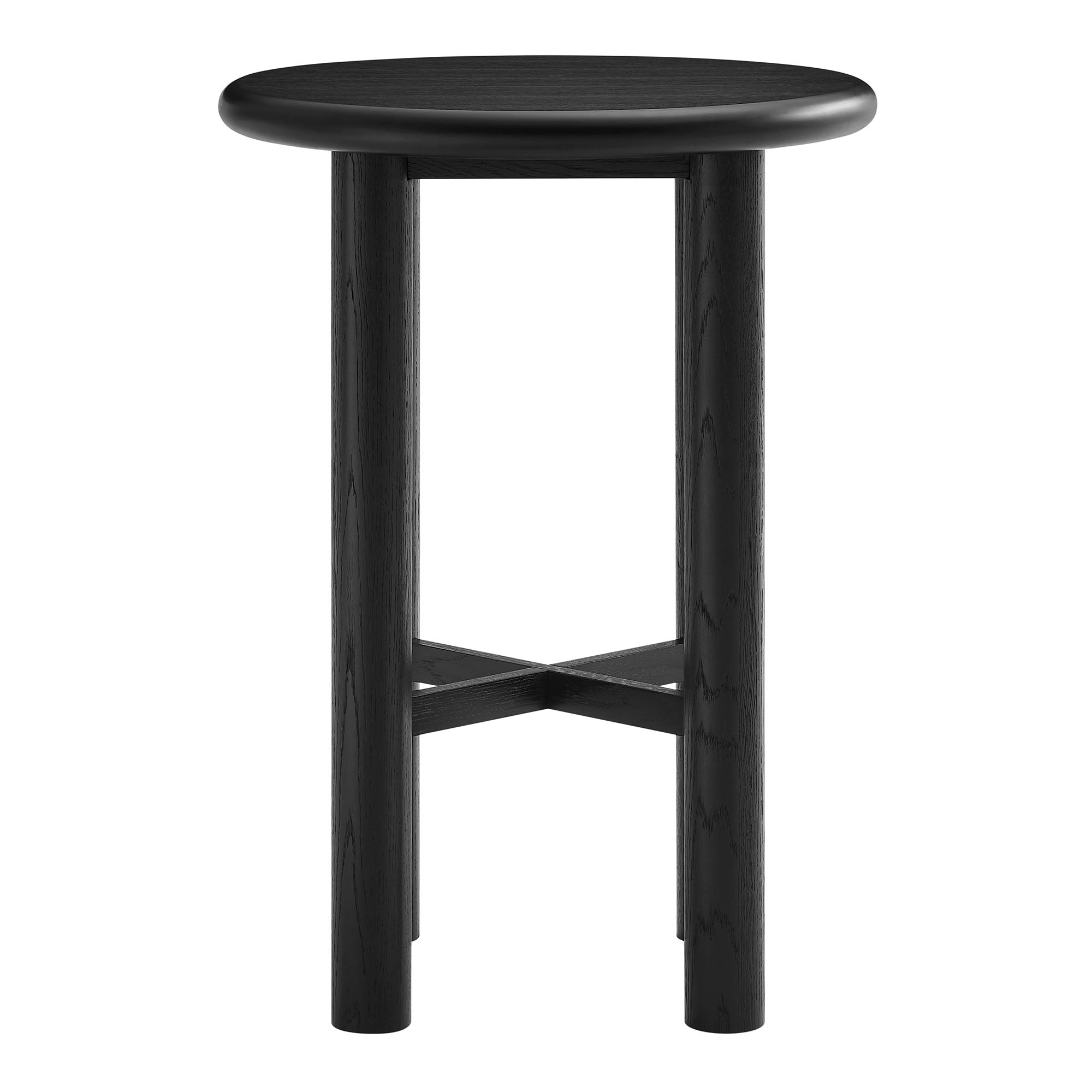 Modway Alvia Round 30" Oak Wood Bar Table EEI-7545