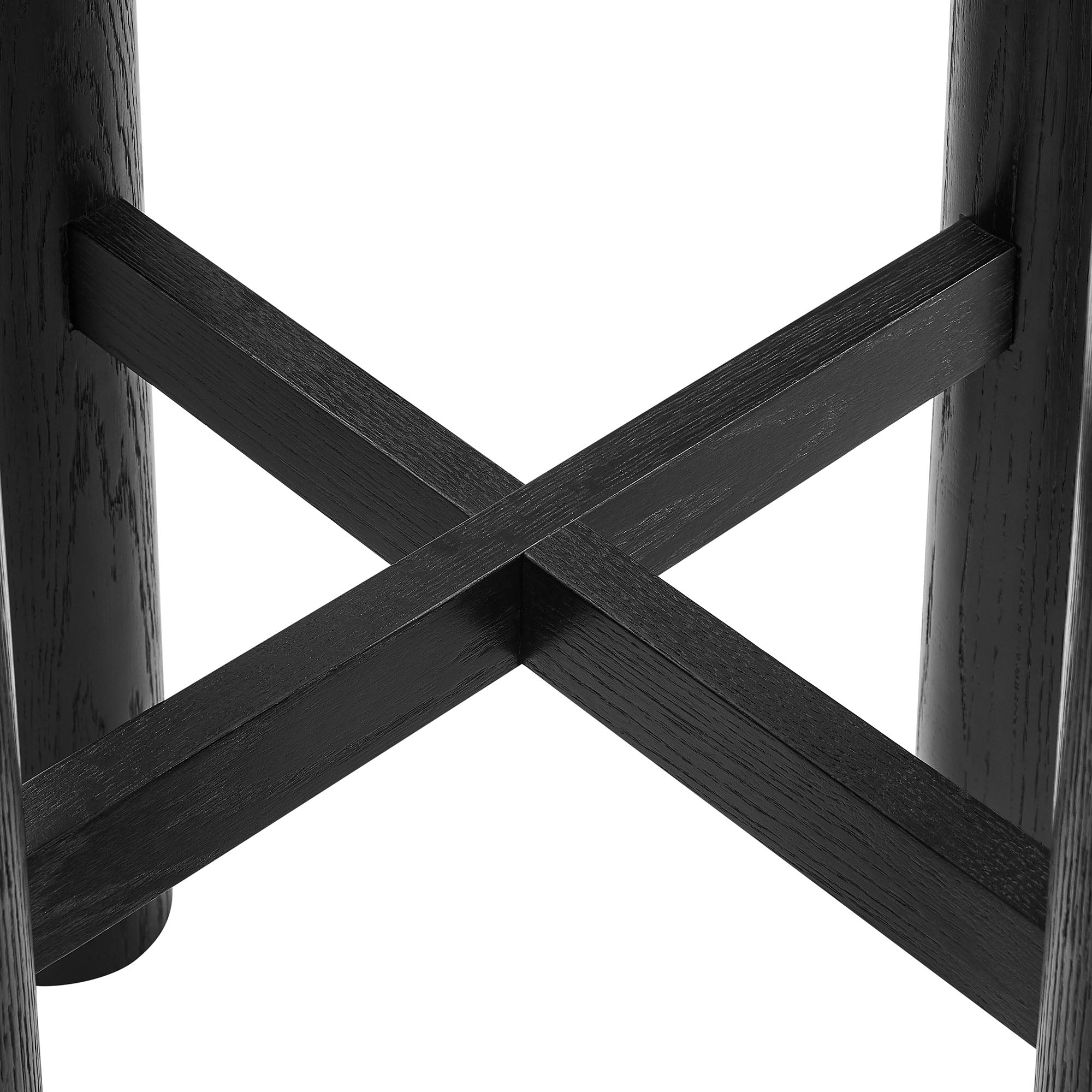 Modway Alvia Round 30" Oak Wood Bar Table EEI-7545