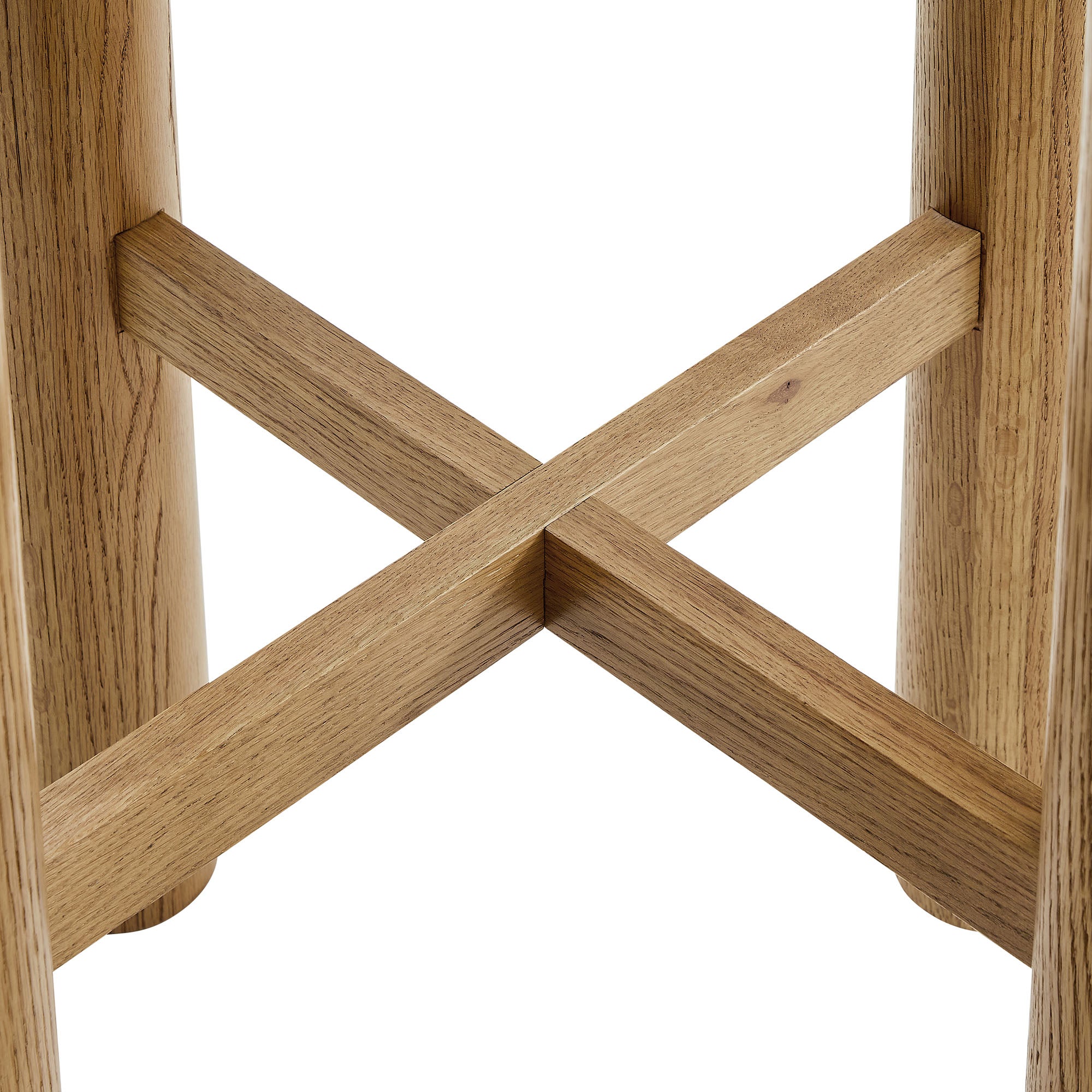 Modway Alvia Round 30" Oak Wood Bar Table EEI-7545