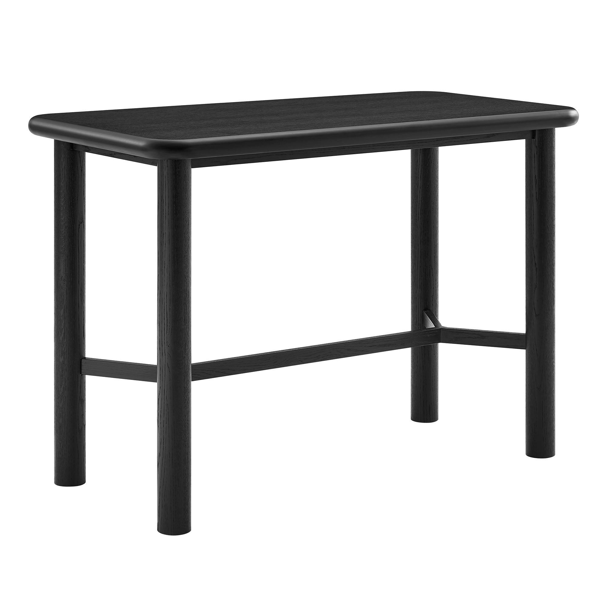 Modway Alvia Rectangular 60" Oak Wood Bar Table EEI-7546