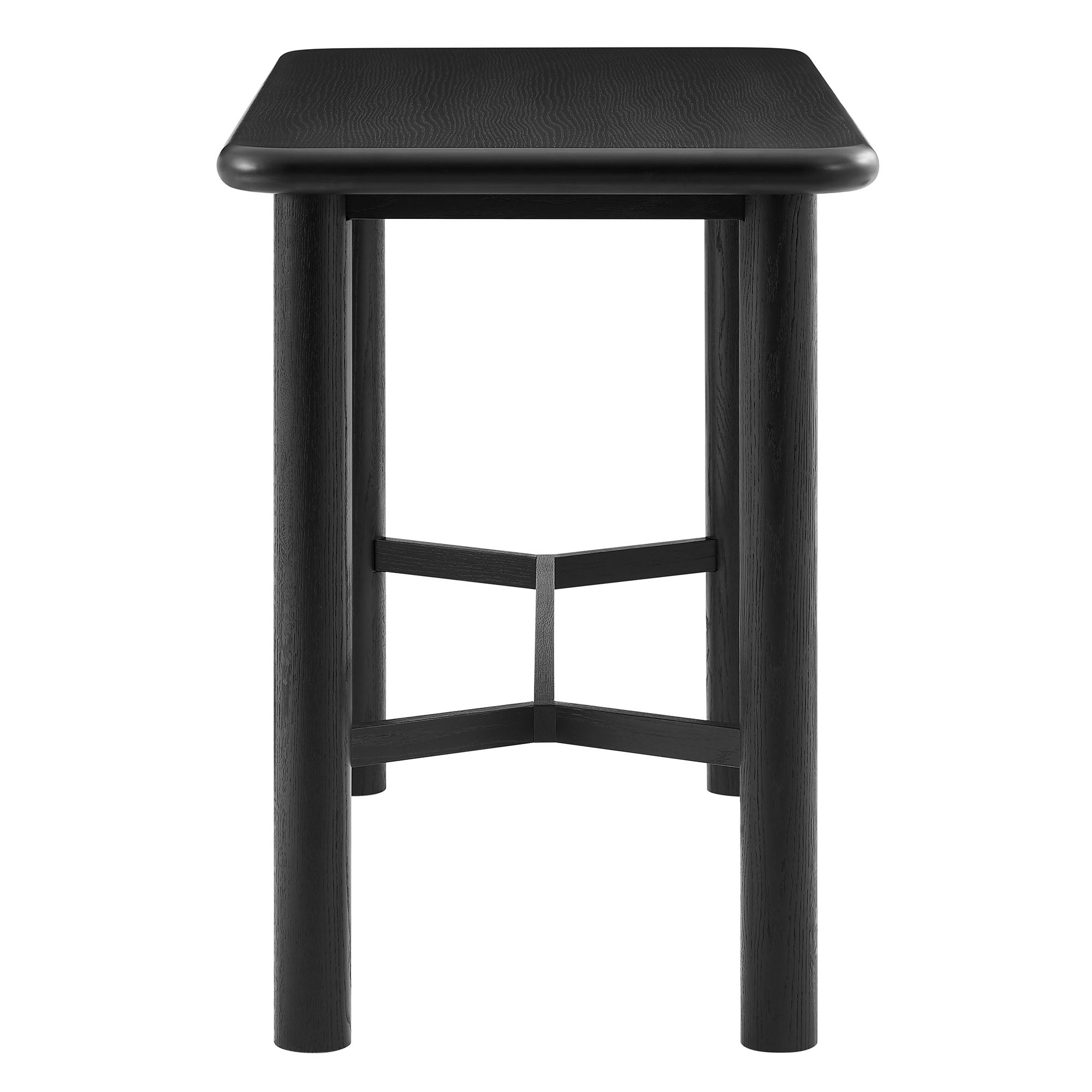 Modway Alvia Rectangular 60" Oak Wood Bar Table EEI-7546