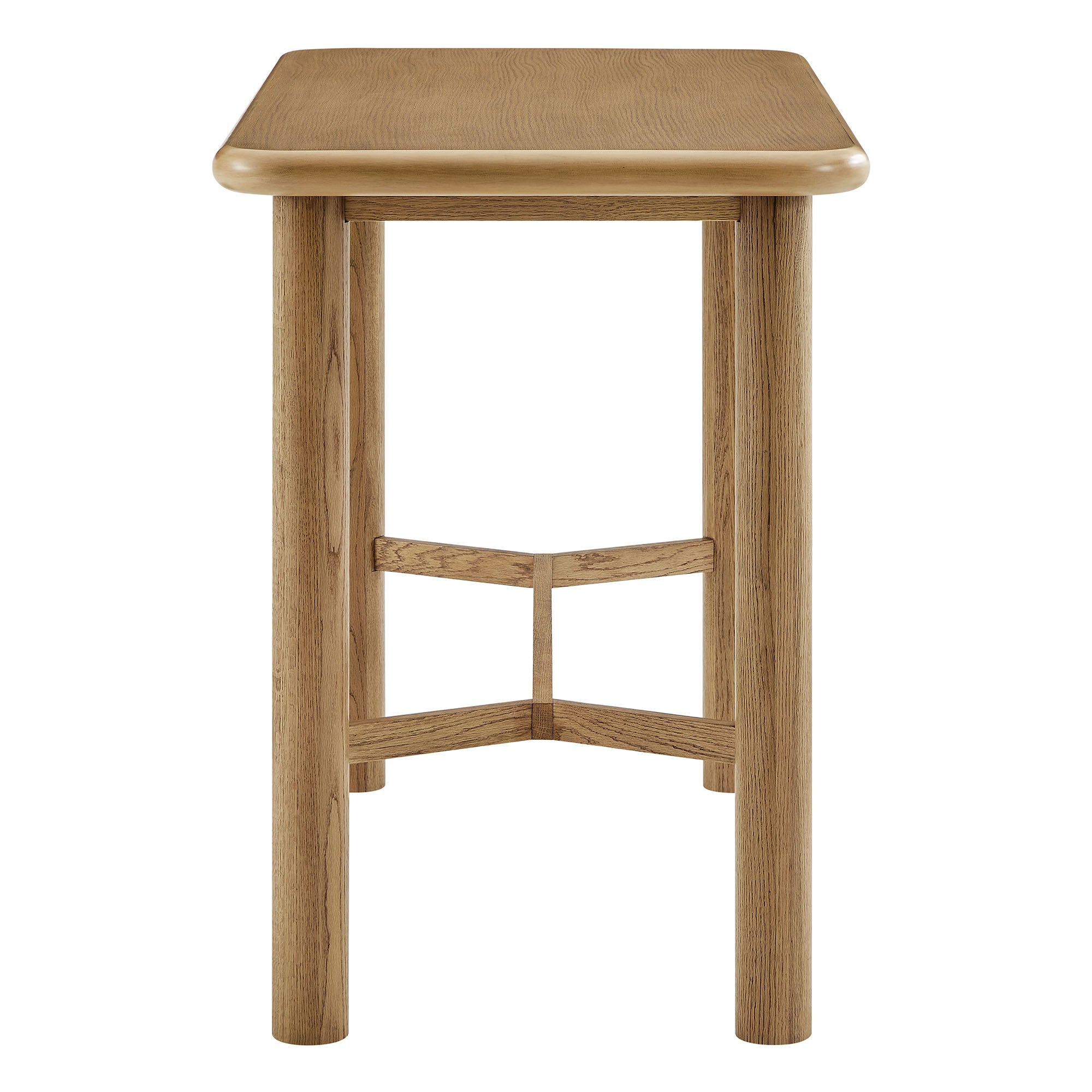 Modway Alvia Rectangular 60" Oak Wood Bar Table EEI-7546