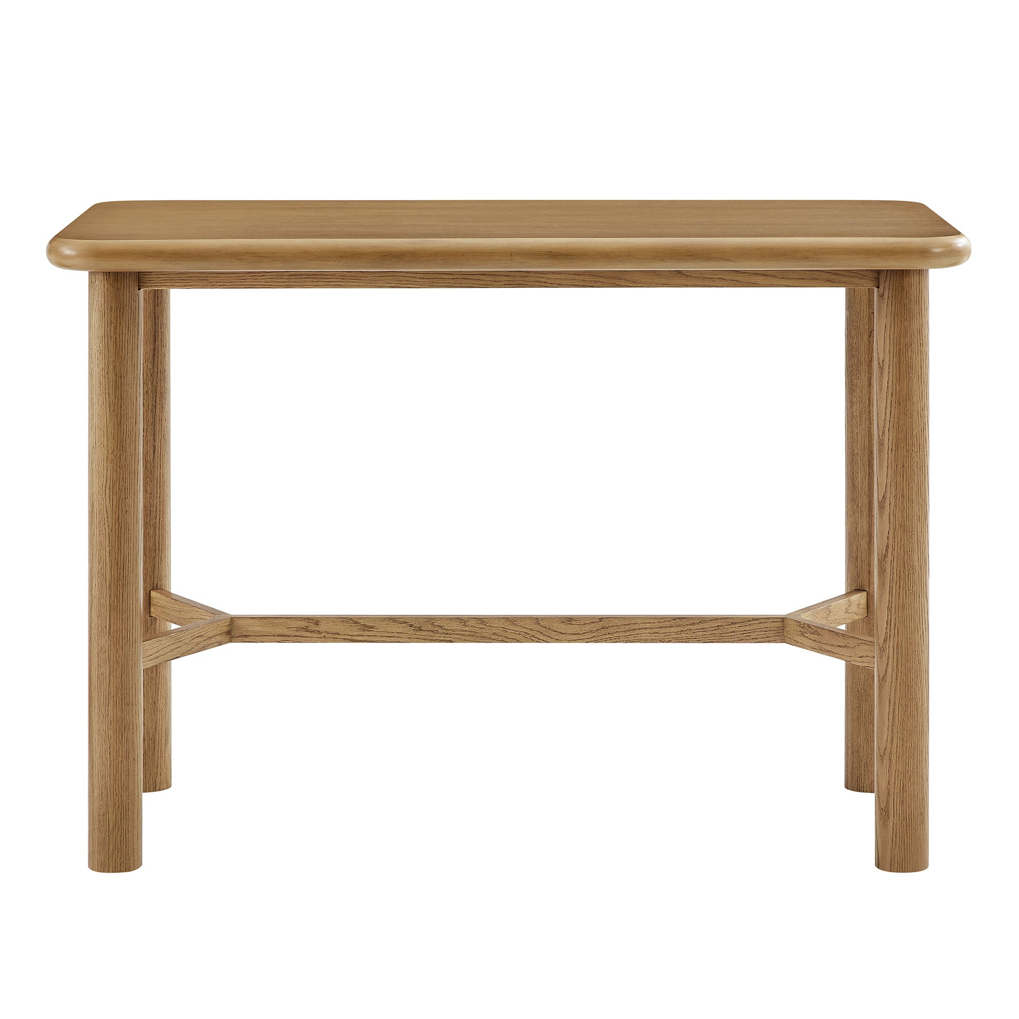 Modway Alvia Rectangular 60" Oak Wood Bar Table EEI-7546
