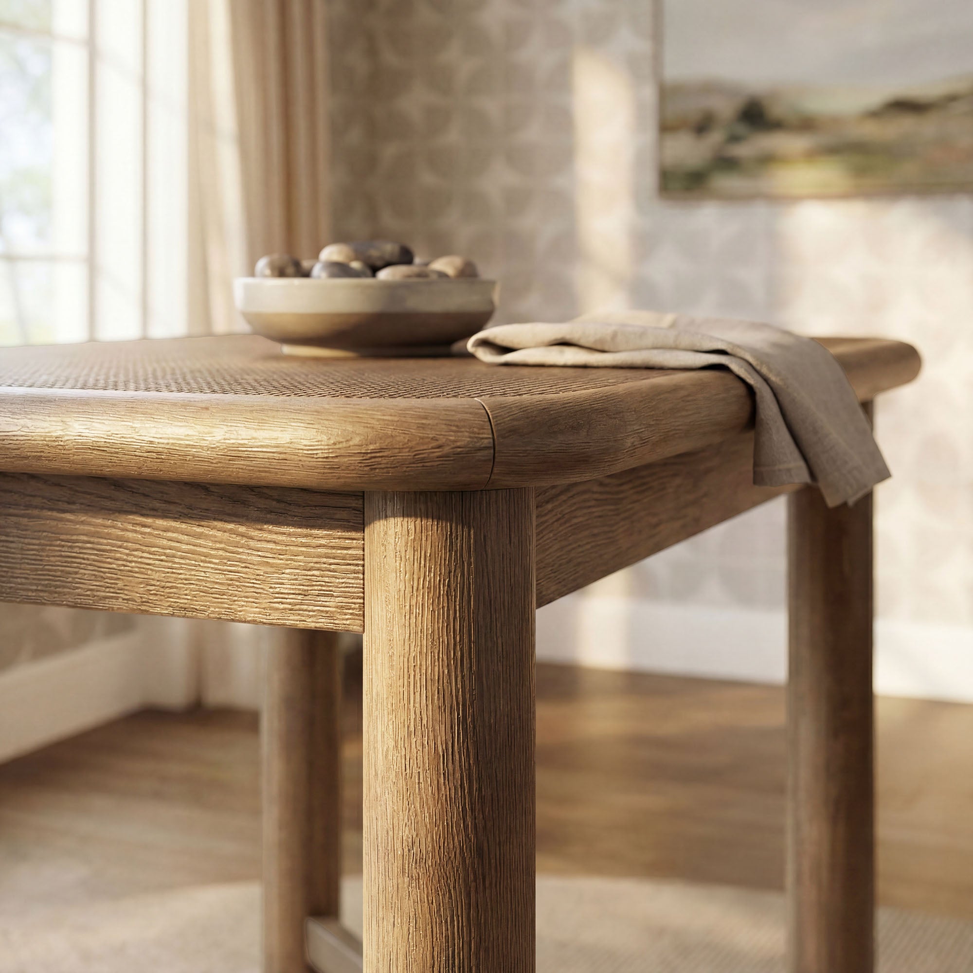 Modway Alvia Rectangular 60" Oak Wood Bar Table EEI-7546