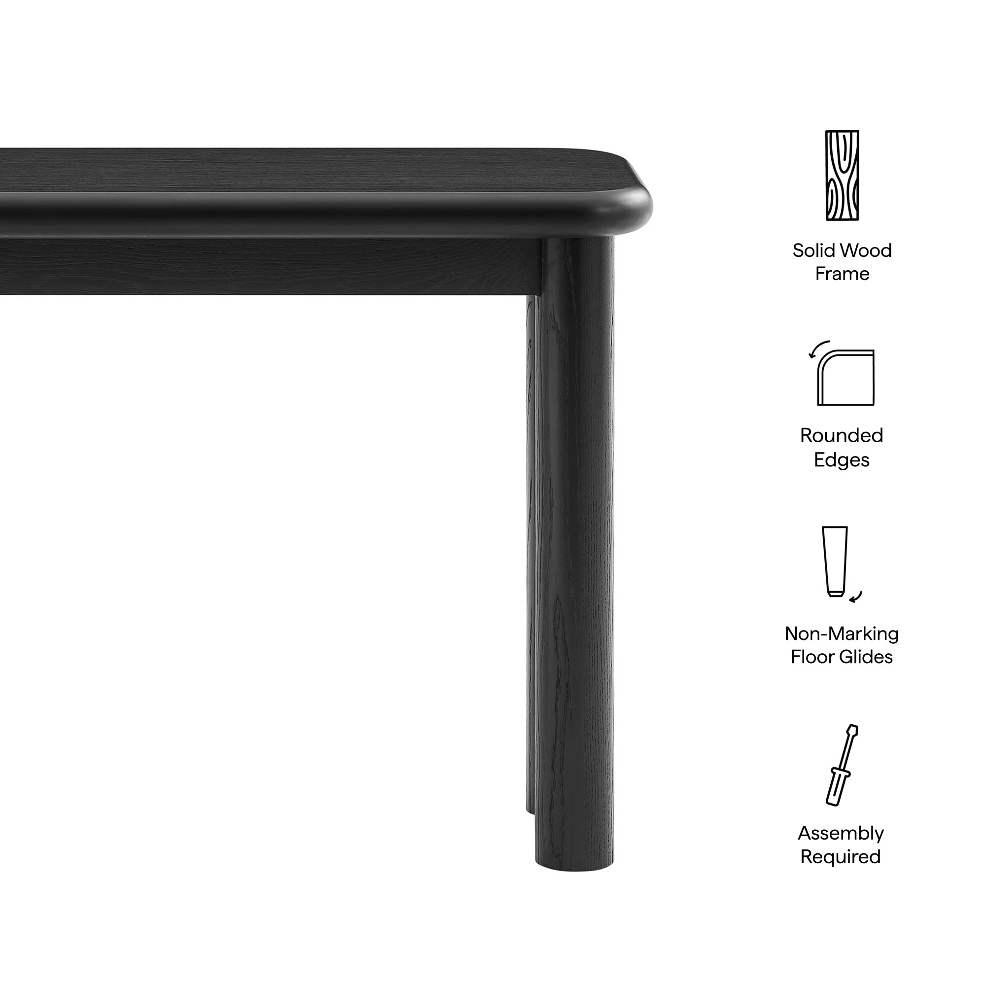 Modway Alvia Oak Wood Console Table EEI-7547