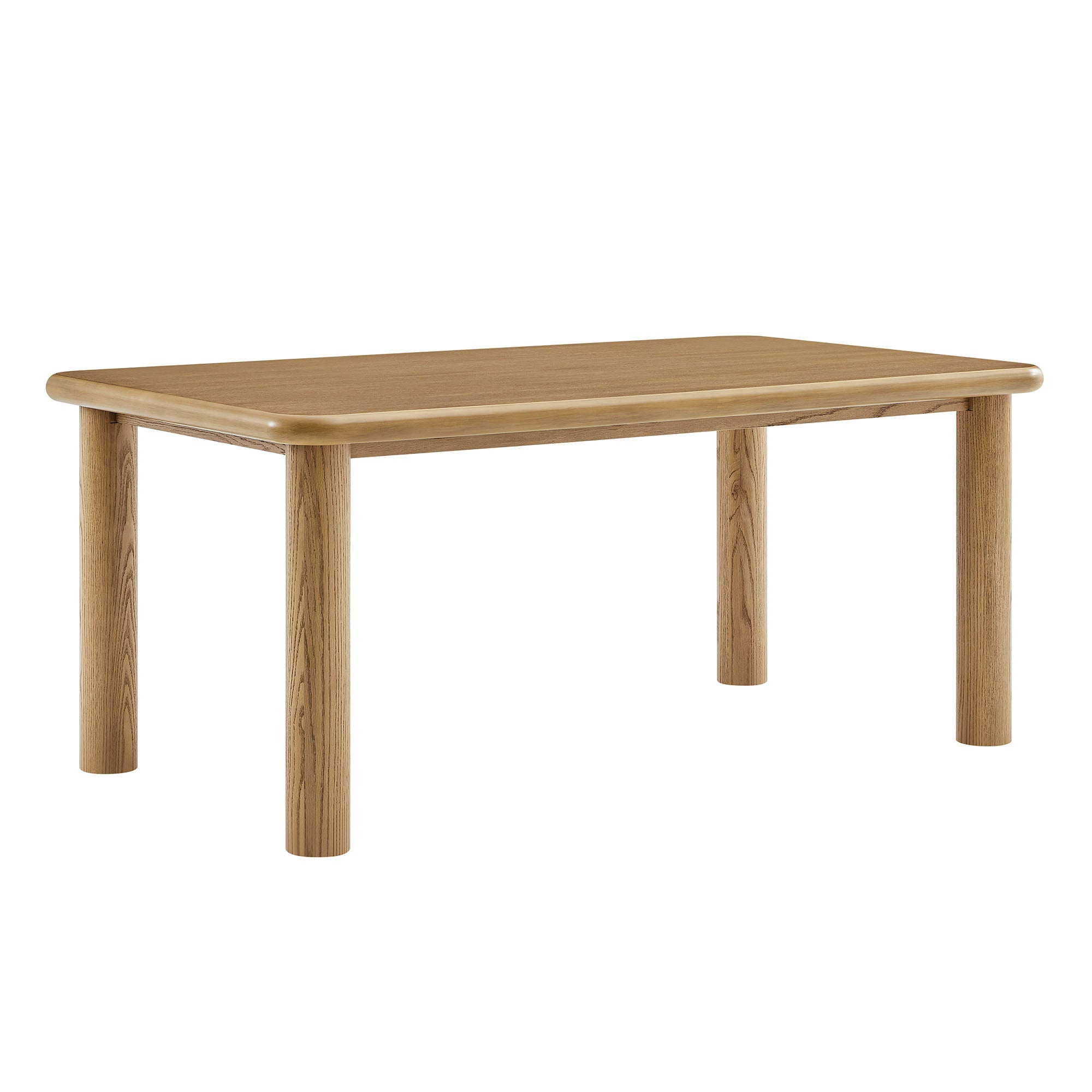 Modway Alvia 72" Rectangular Oak Wood Dining Table EEI-7548