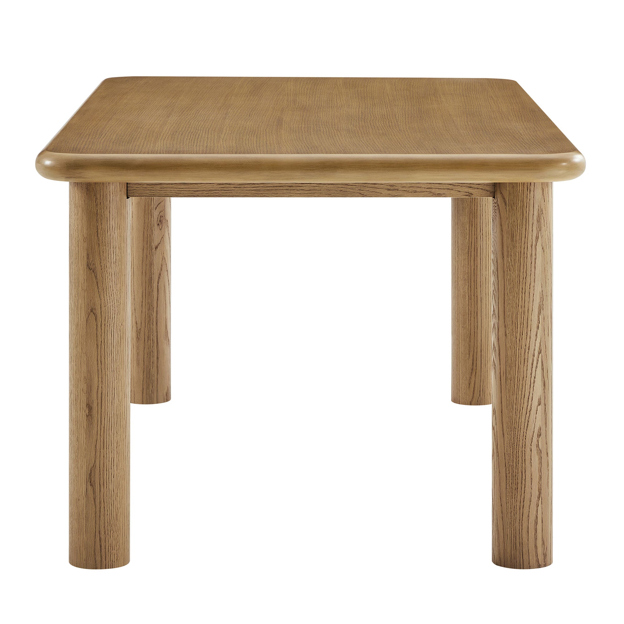Modway Alvia 72" Rectangular Oak Wood Dining Table EEI-7548