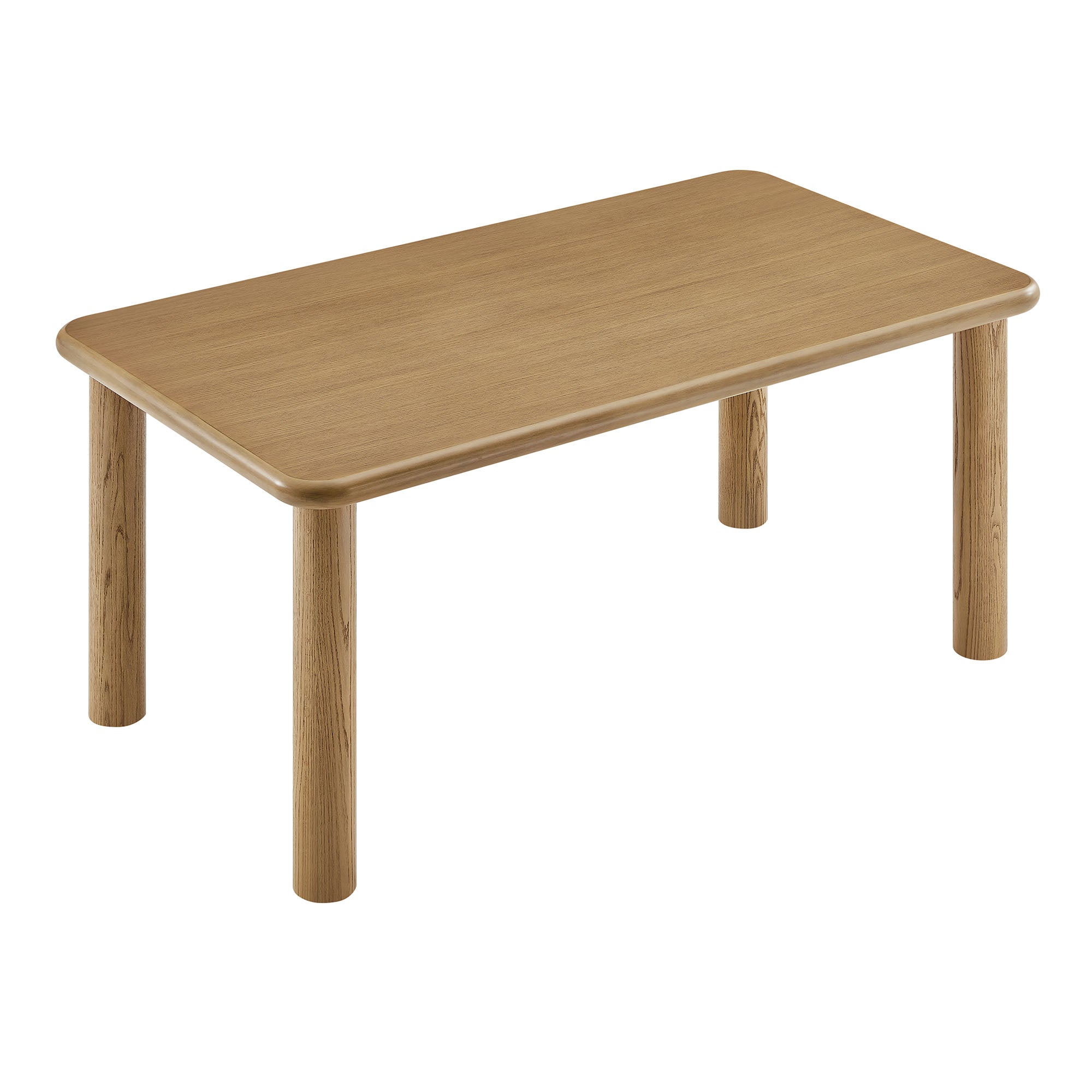 Modway Alvia 72" Rectangular Oak Wood Dining Table EEI-7548