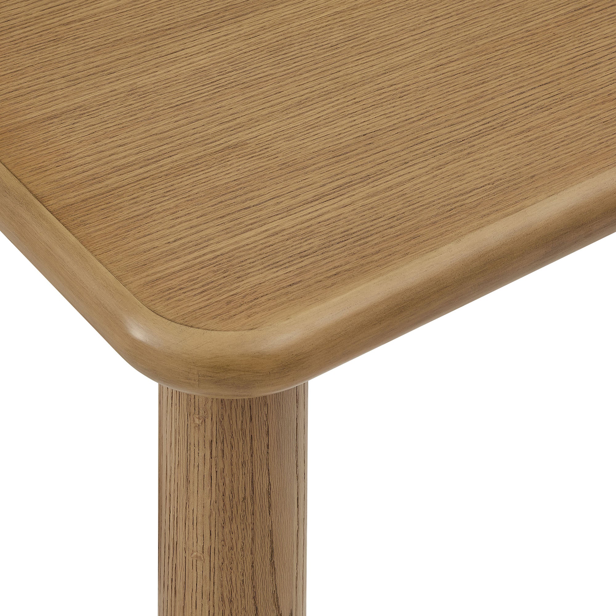 Modway Alvia 72" Rectangular Oak Wood Dining Table EEI-7548
