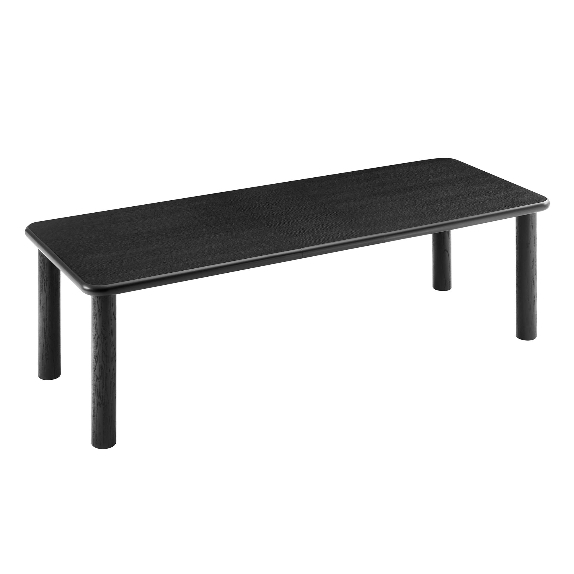 Modway Alvia 86"-105" Extendable Rectangular Oak Wood Dining Table EEI-7549