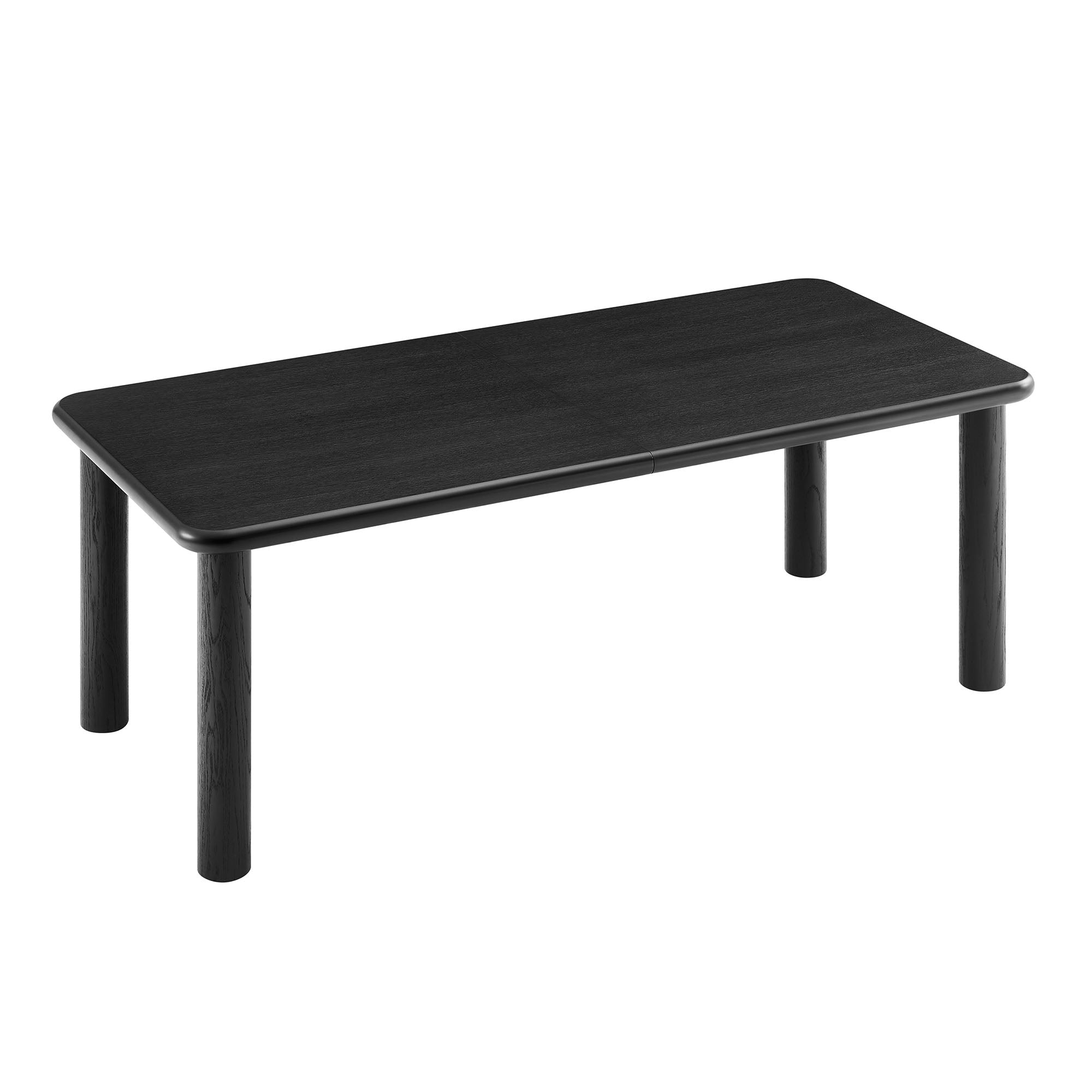 Modway Alvia 86"-105" Extendable Rectangular Oak Wood Dining Table EEI-7549
