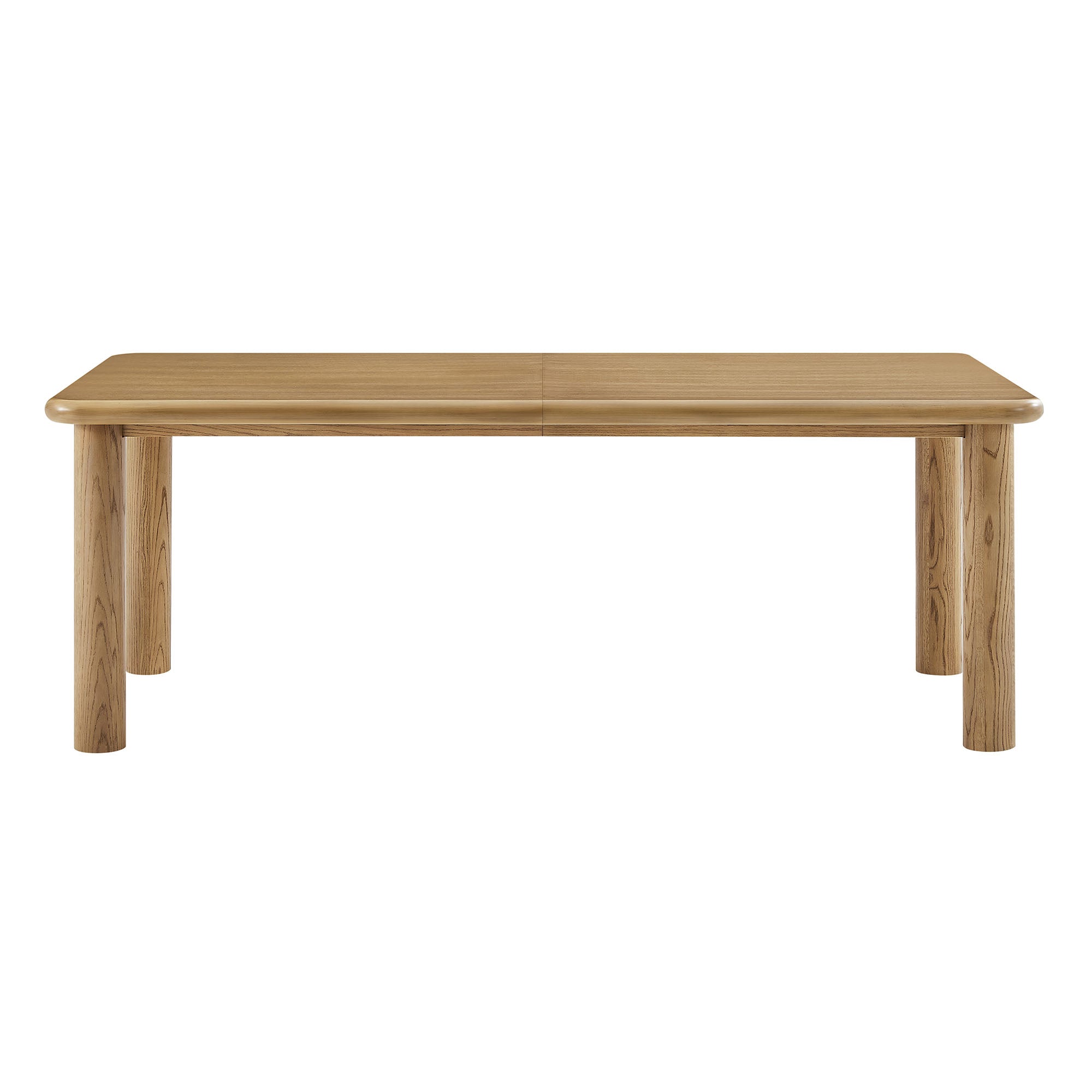 Modway Alvia 86"-105" Extendable Rectangular Oak Wood Dining Table EEI-7549