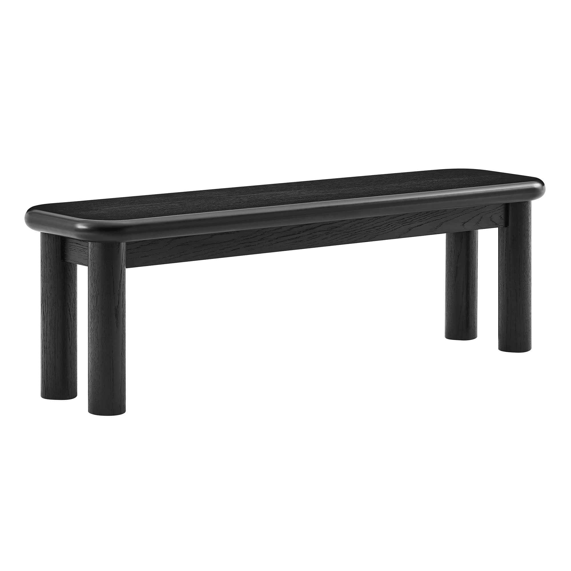 Modway Alvia 58" Oak Wood Bench EEI-7550