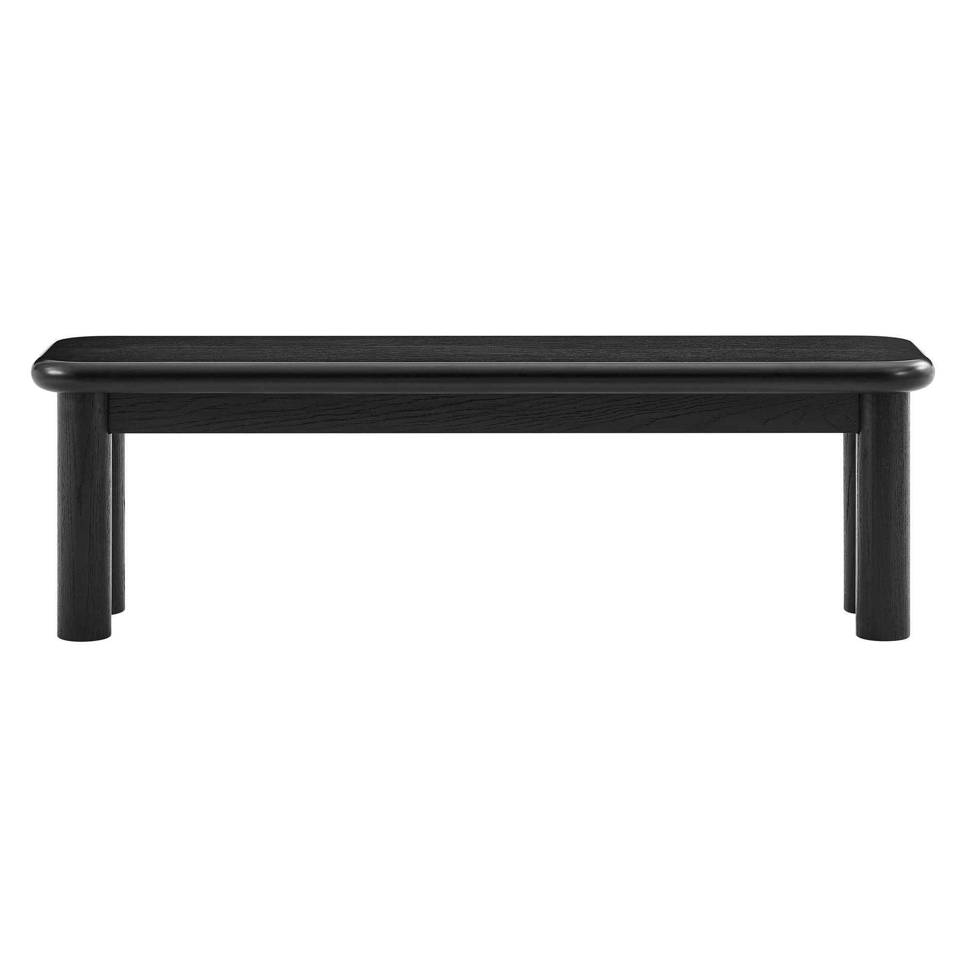 Modway Alvia 58" Oak Wood Bench EEI-7550