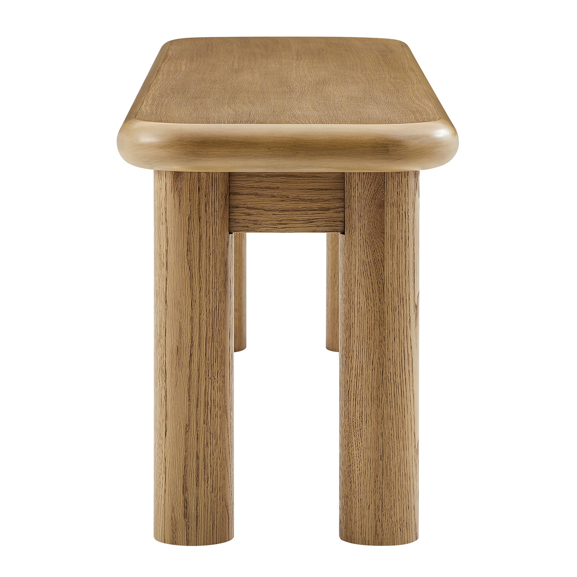 Modway Alvia 58" Oak Wood Bench EEI-7550