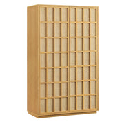 Modway EEI-7560 Aiko 64 Inch Tall Japandi Storage Cabinet
