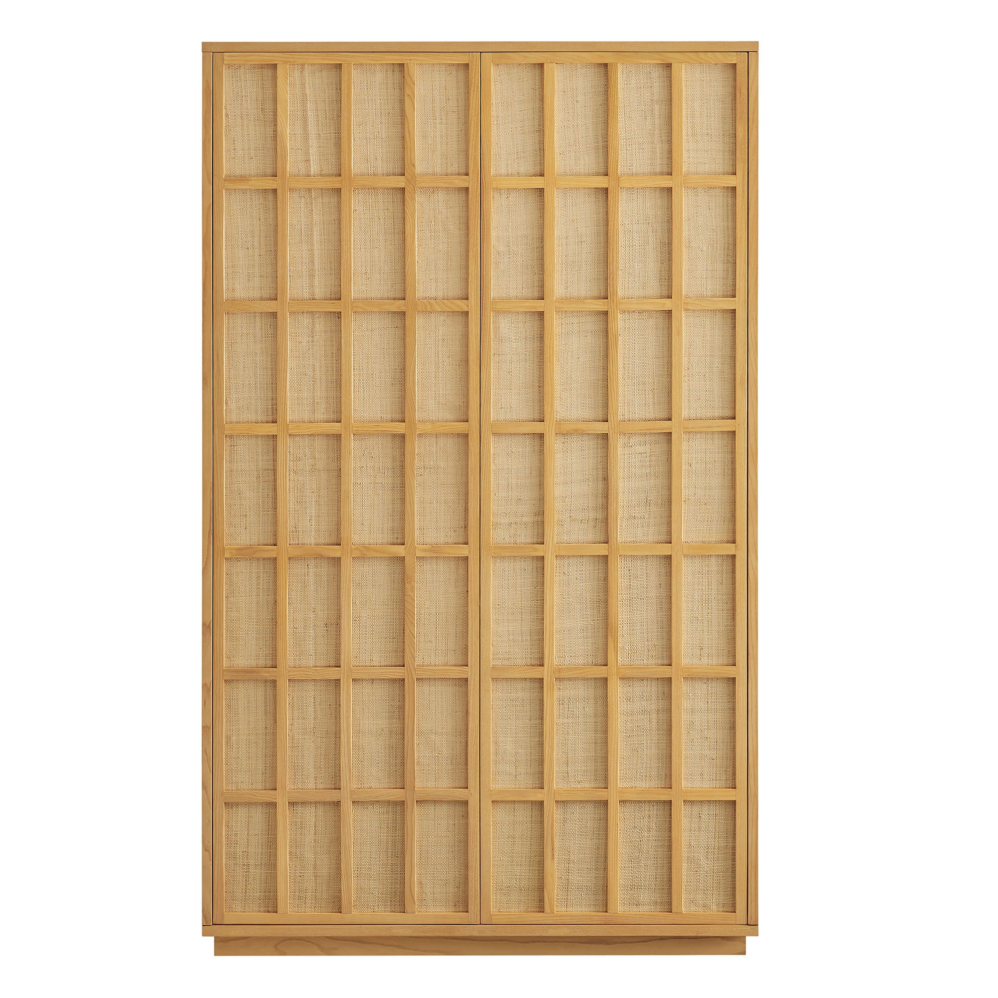 Modway EEI-7560 Aiko 64 Inch Tall Japandi Storage Cabinet