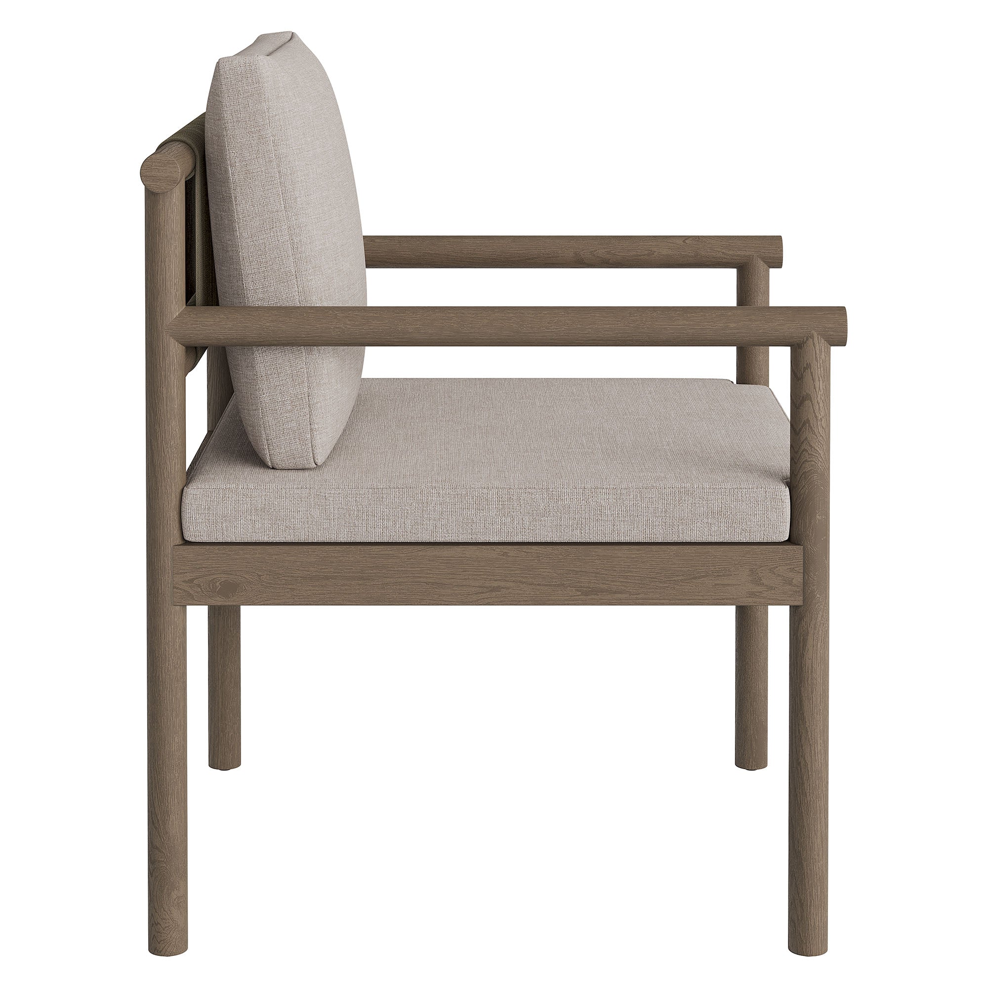 Modway Eleni 7 Piece Outdoor Patio Teak Wood Dining Set