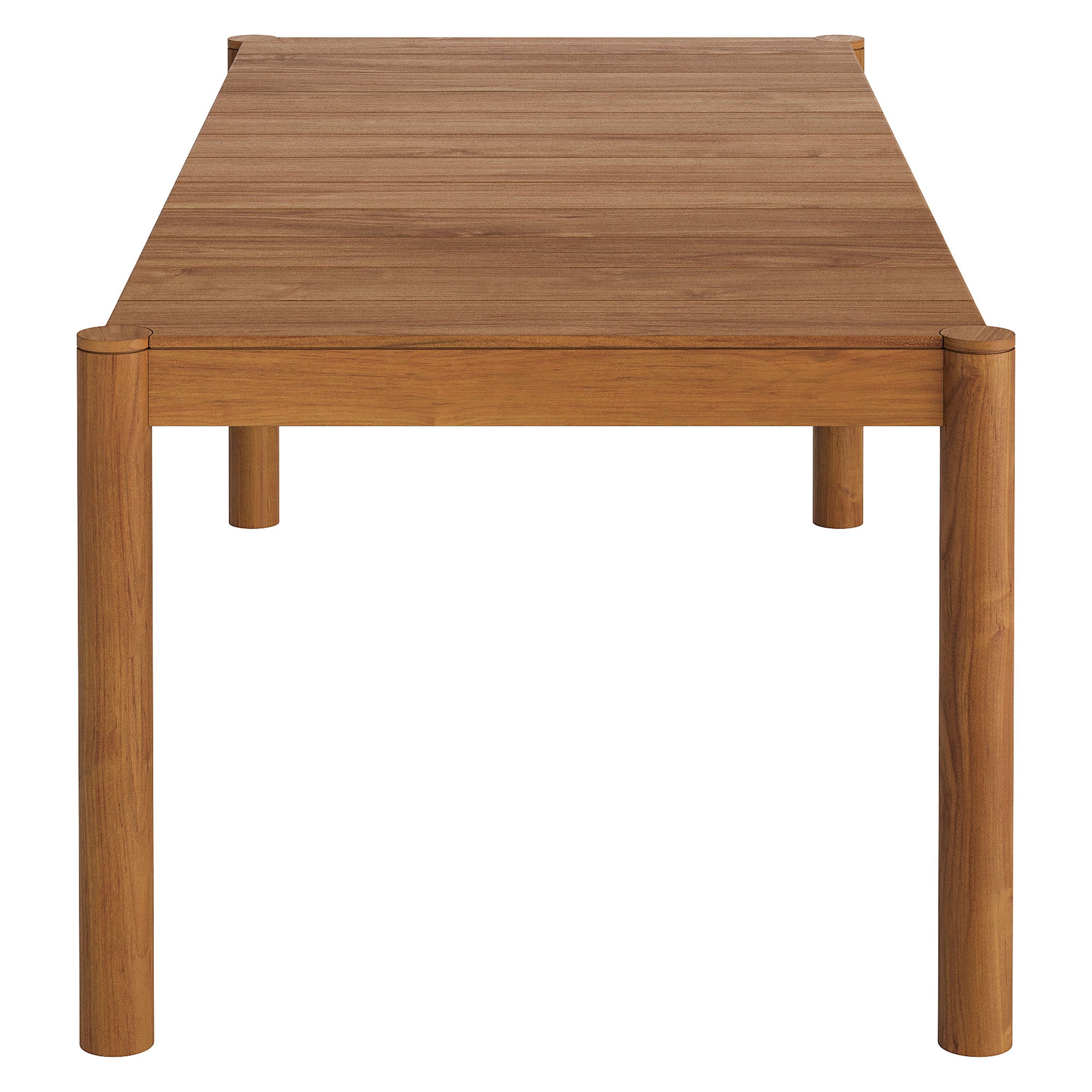 Modway Eleni 7 Piece Outdoor Patio Teak Wood Dining Set