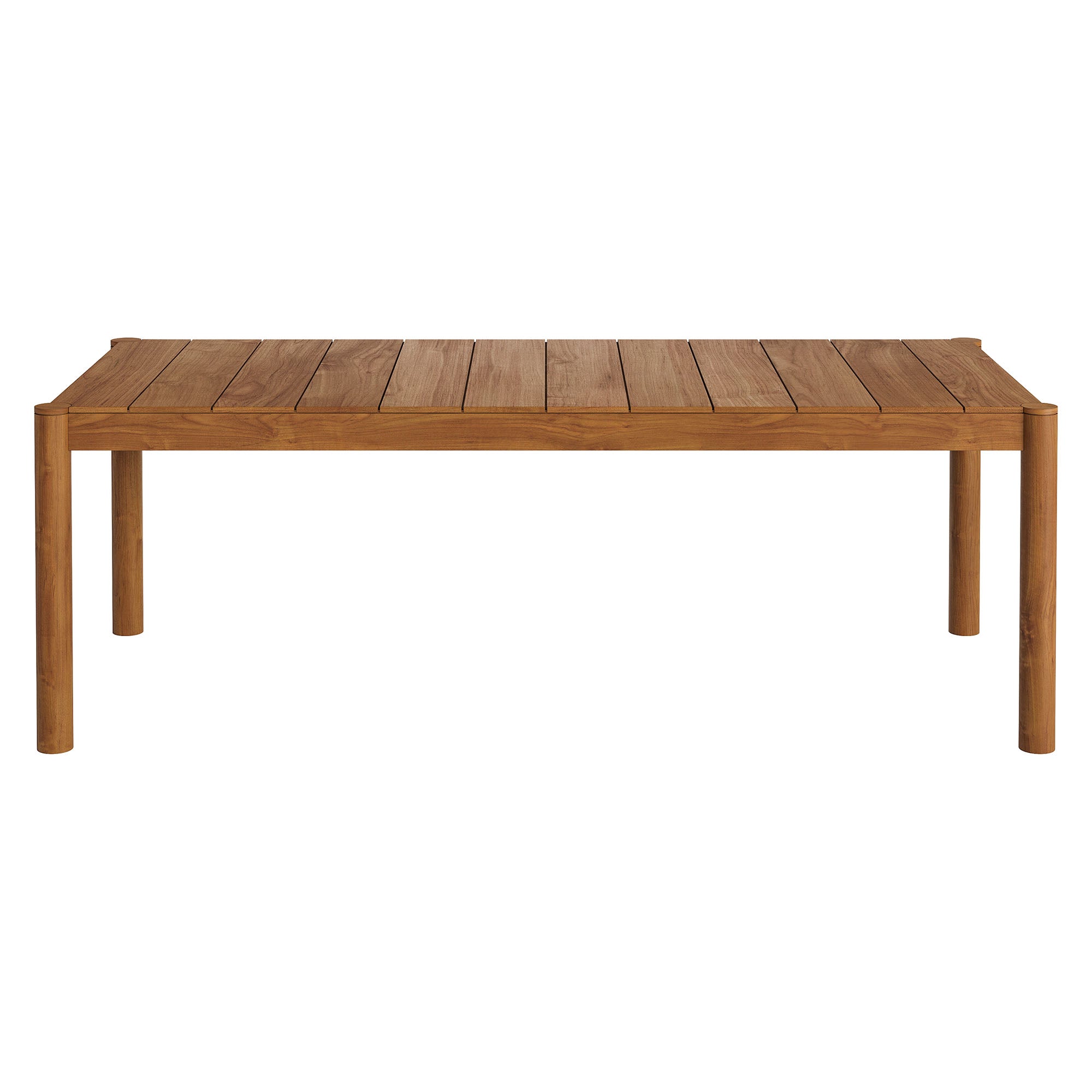 Modway Eleni 7 Piece Outdoor Patio Teak Wood Dining Set