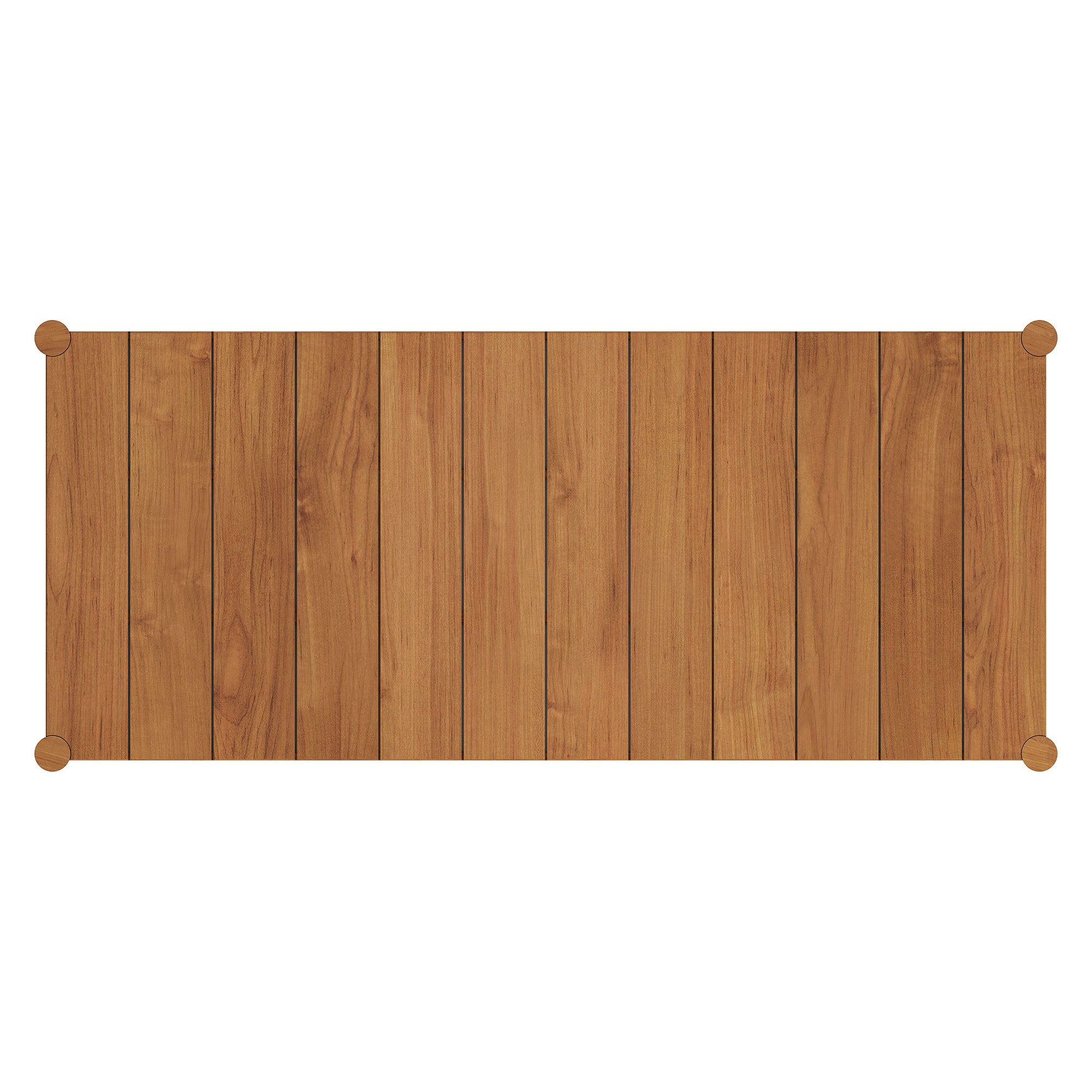Modway EEI-7562 Eleni 89-Inch Outdoor Patio Teak Wood Dining Table
