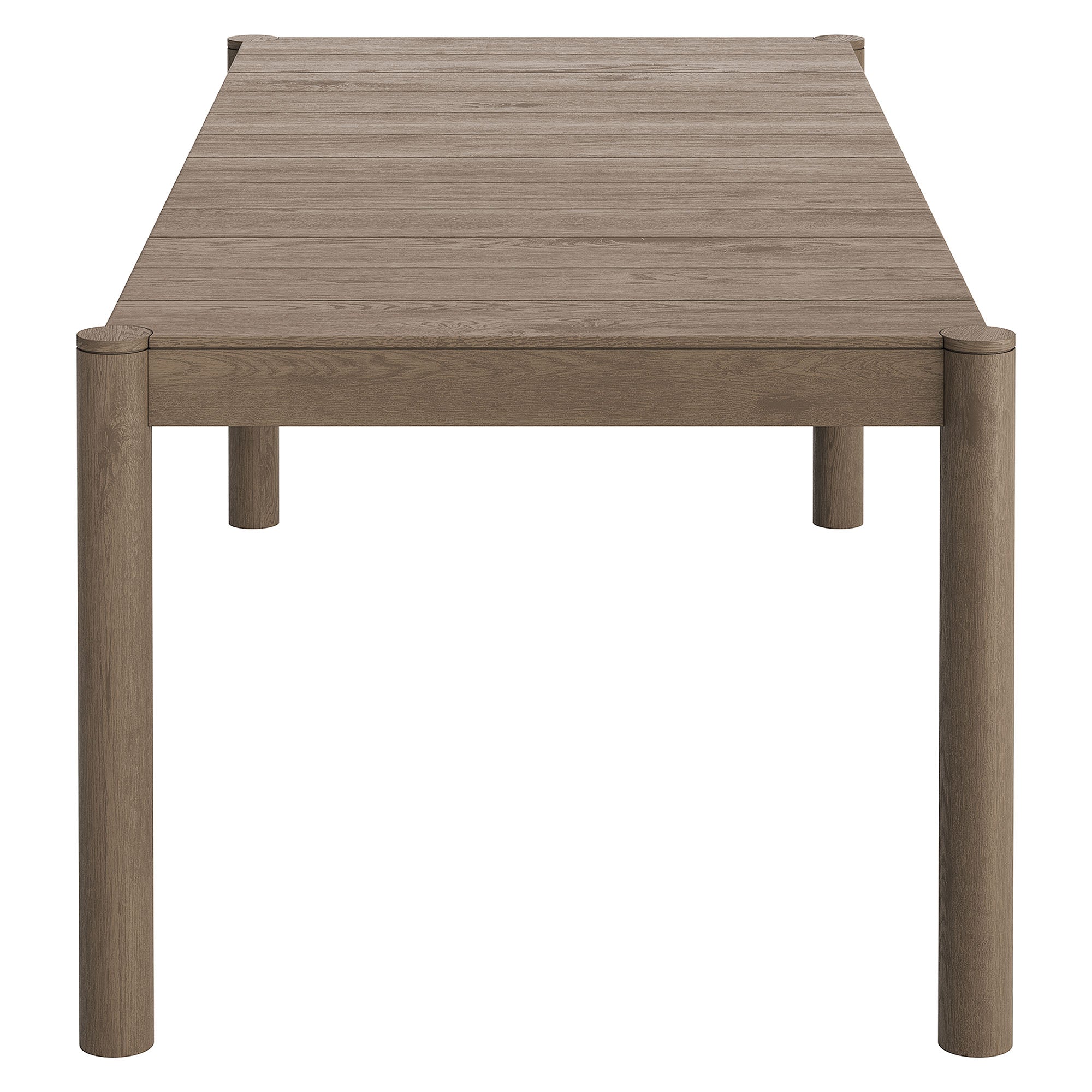 Modway Eleni 7 Piece Outdoor Patio Teak Wood Dining Set