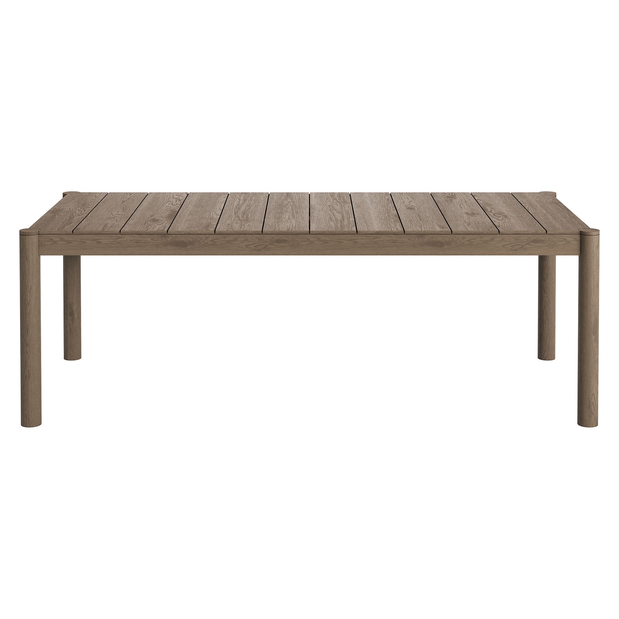 Modway Eleni 7 Piece Outdoor Patio Teak Wood Dining Set