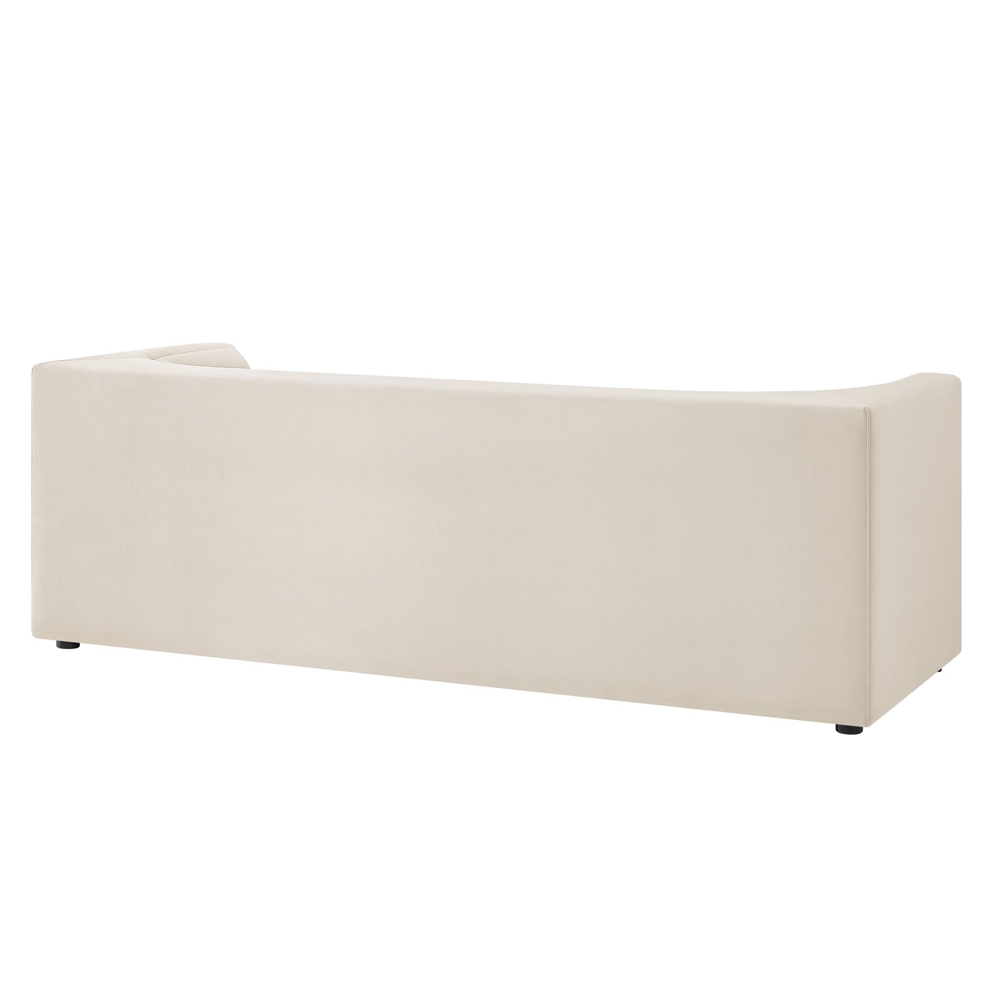 Modway EEI-7564 Hilda 86" Curved Back Performance Velvet Sofa