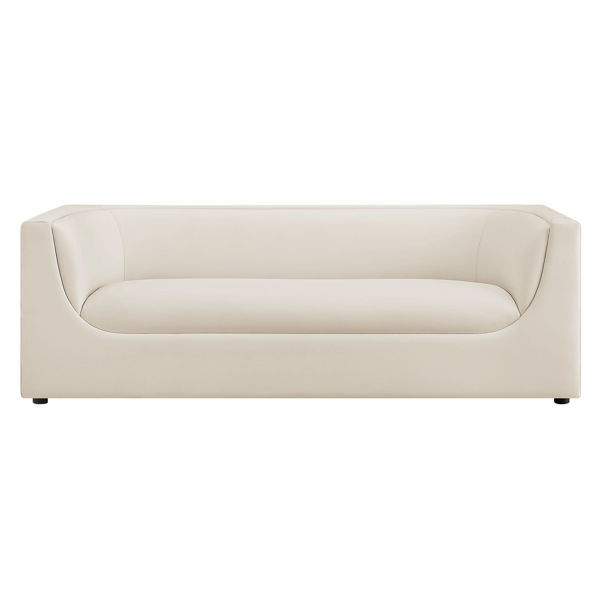 Modway EEI-7564 Hilda 86" Curved Back Performance Velvet Sofa