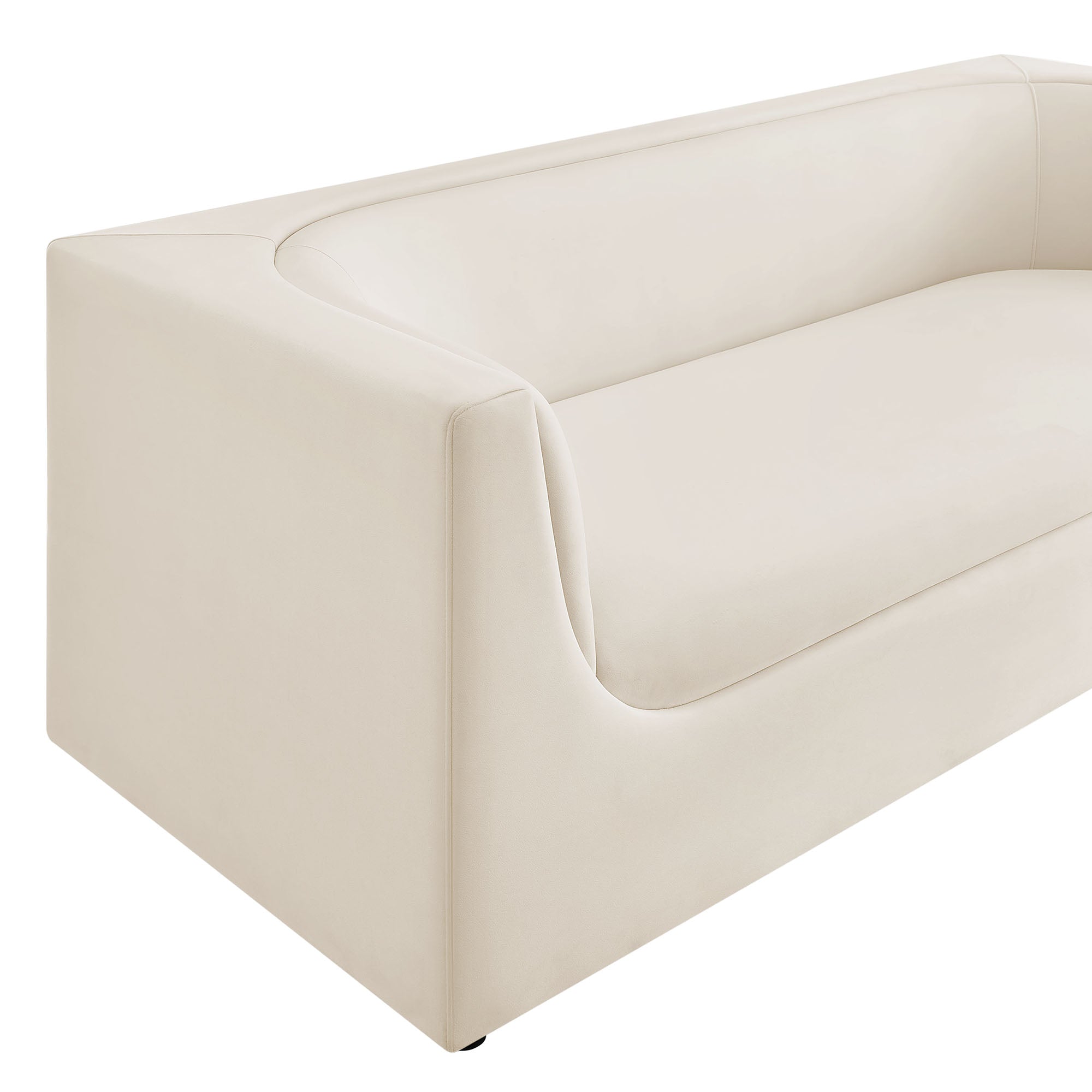 Modway EEI-7564 Hilda 86" Curved Back Performance Velvet Sofa