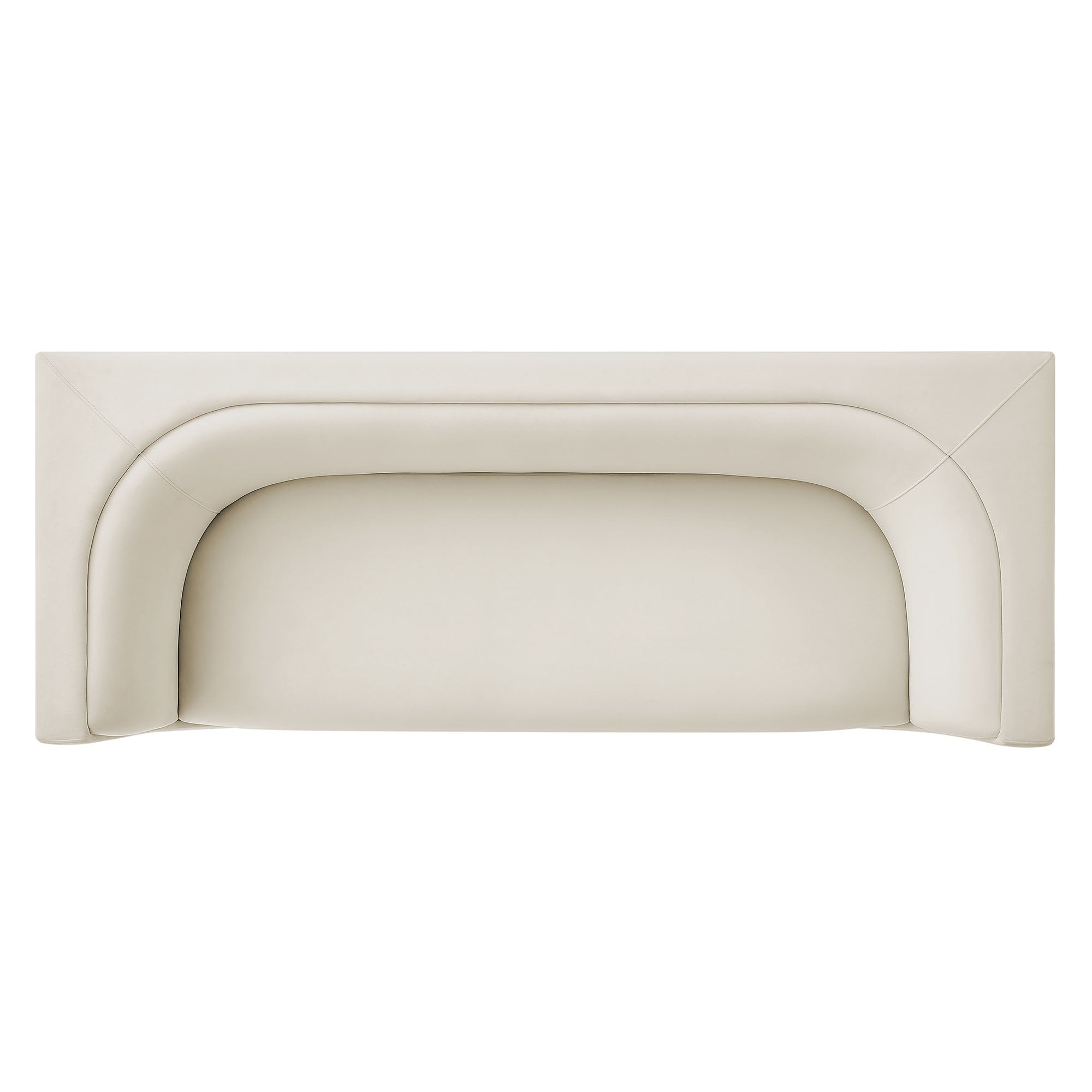 Modway EEI-7564 Hilda 86" Curved Back Performance Velvet Sofa