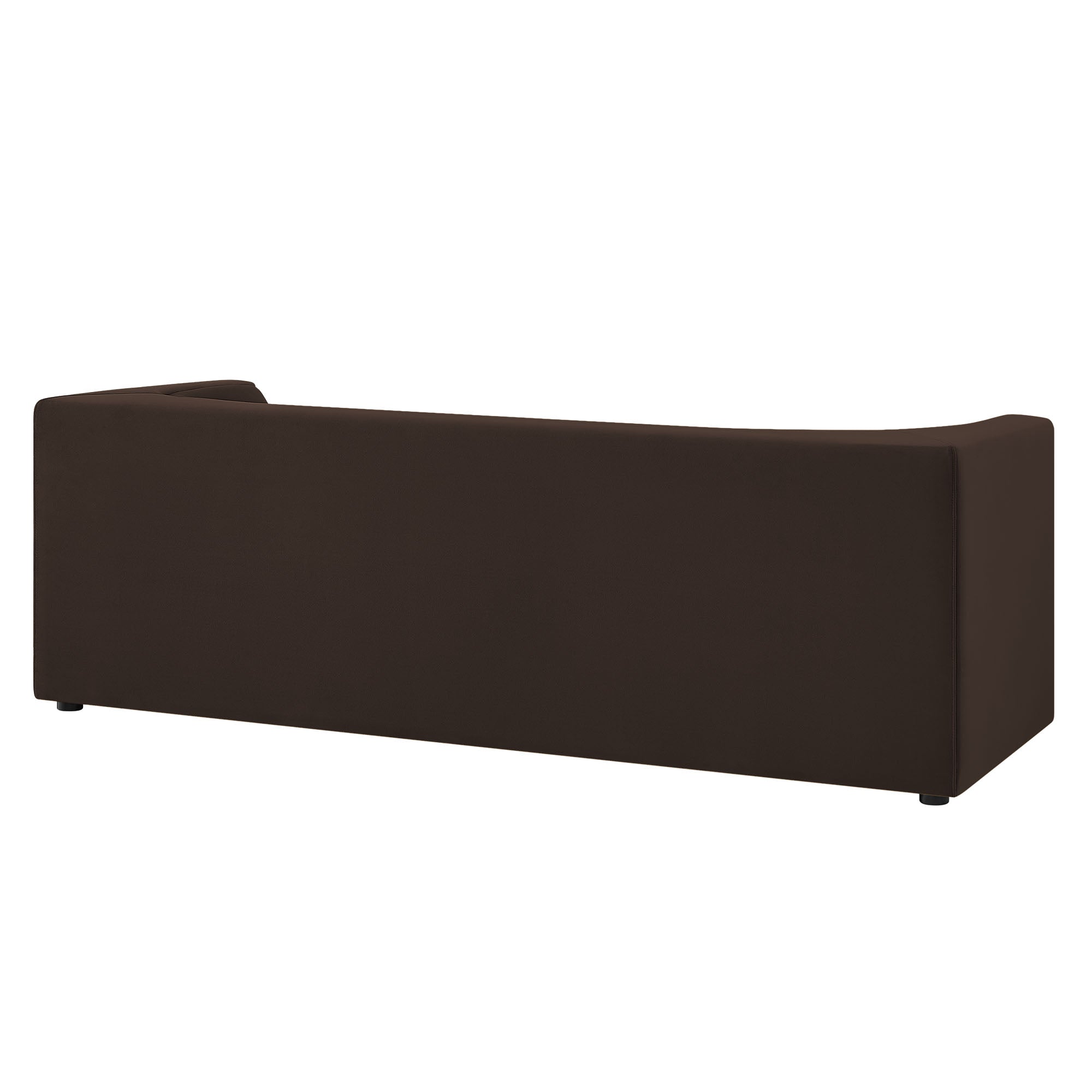 Modway EEI-7564 Hilda 86" Curved Back Performance Velvet Sofa