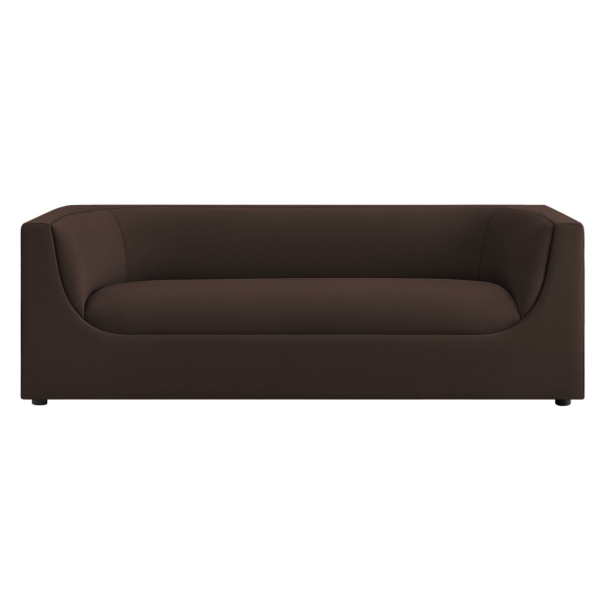Modway EEI-7564 Hilda 86" Curved Back Performance Velvet Sofa