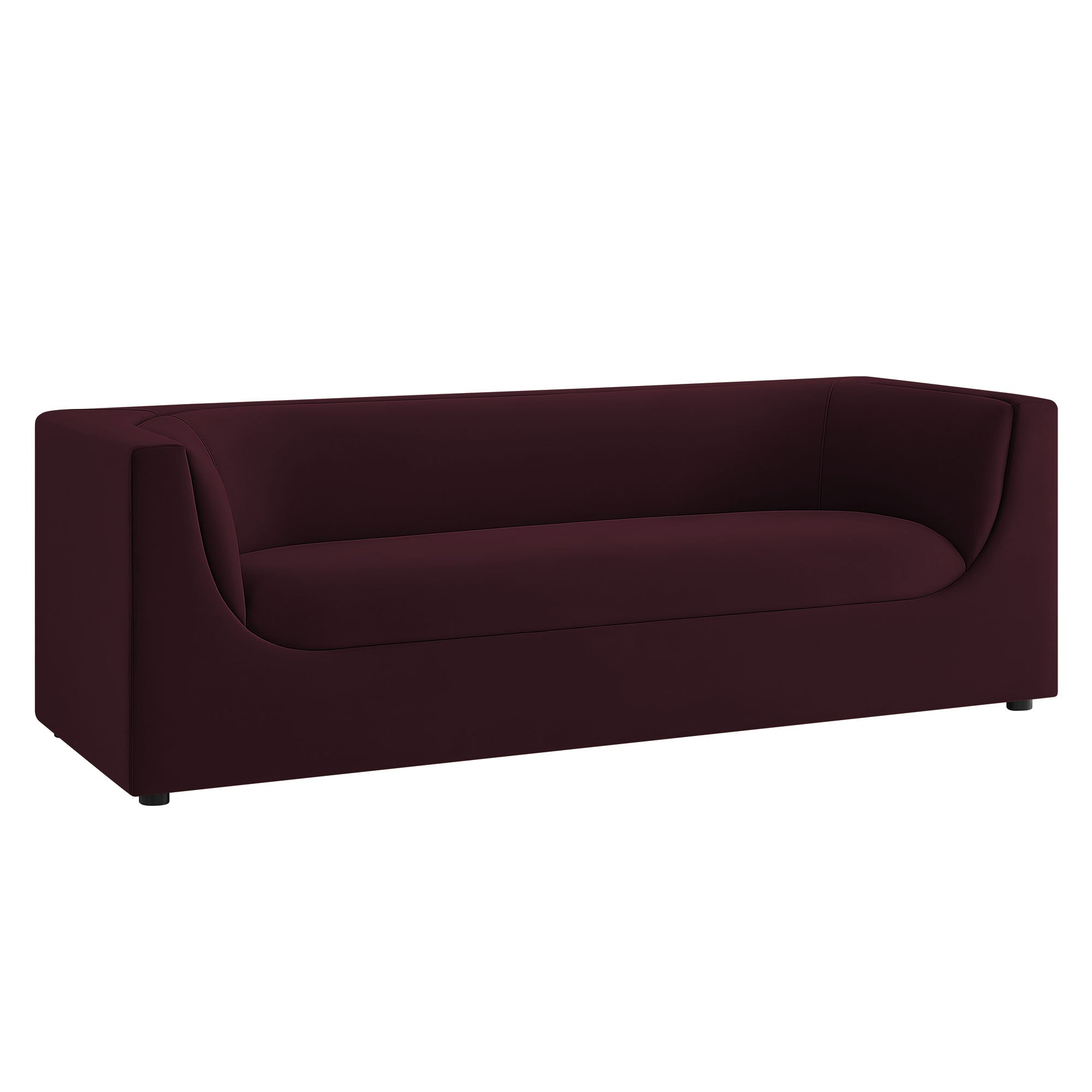 Modway EEI-7564 Hilda 86" Curved Back Performance Velvet Sofa