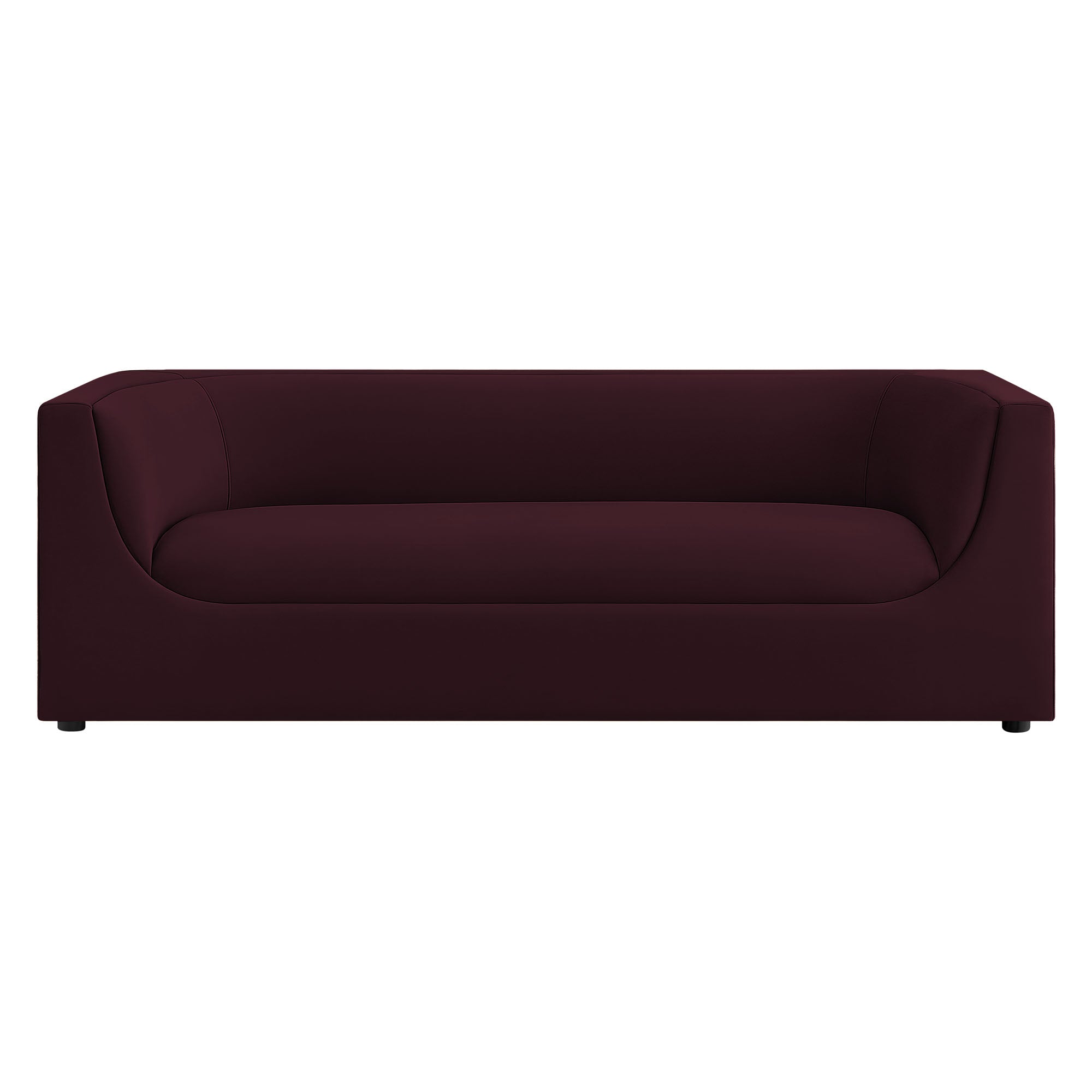 Modway EEI-7564 Hilda 86" Curved Back Performance Velvet Sofa
