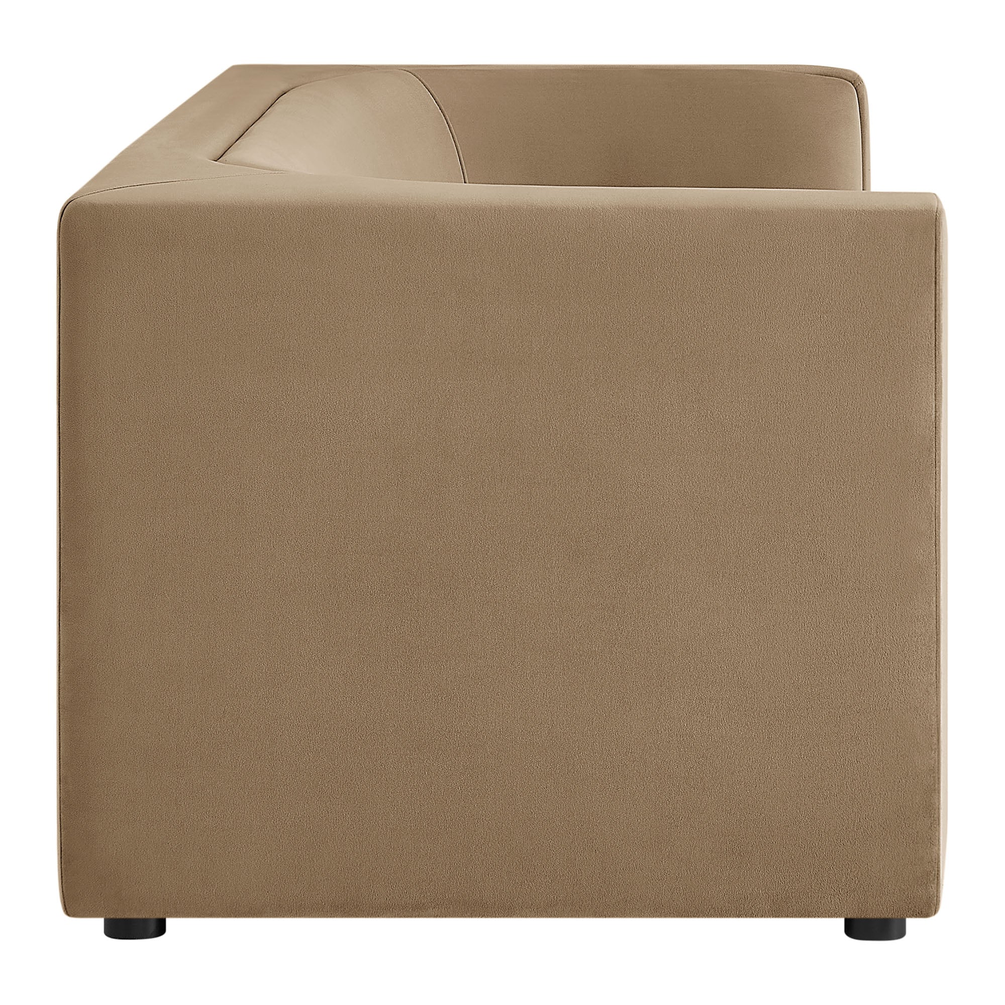 Modway EEI-7564 Hilda 86" Curved Back Performance Velvet Sofa