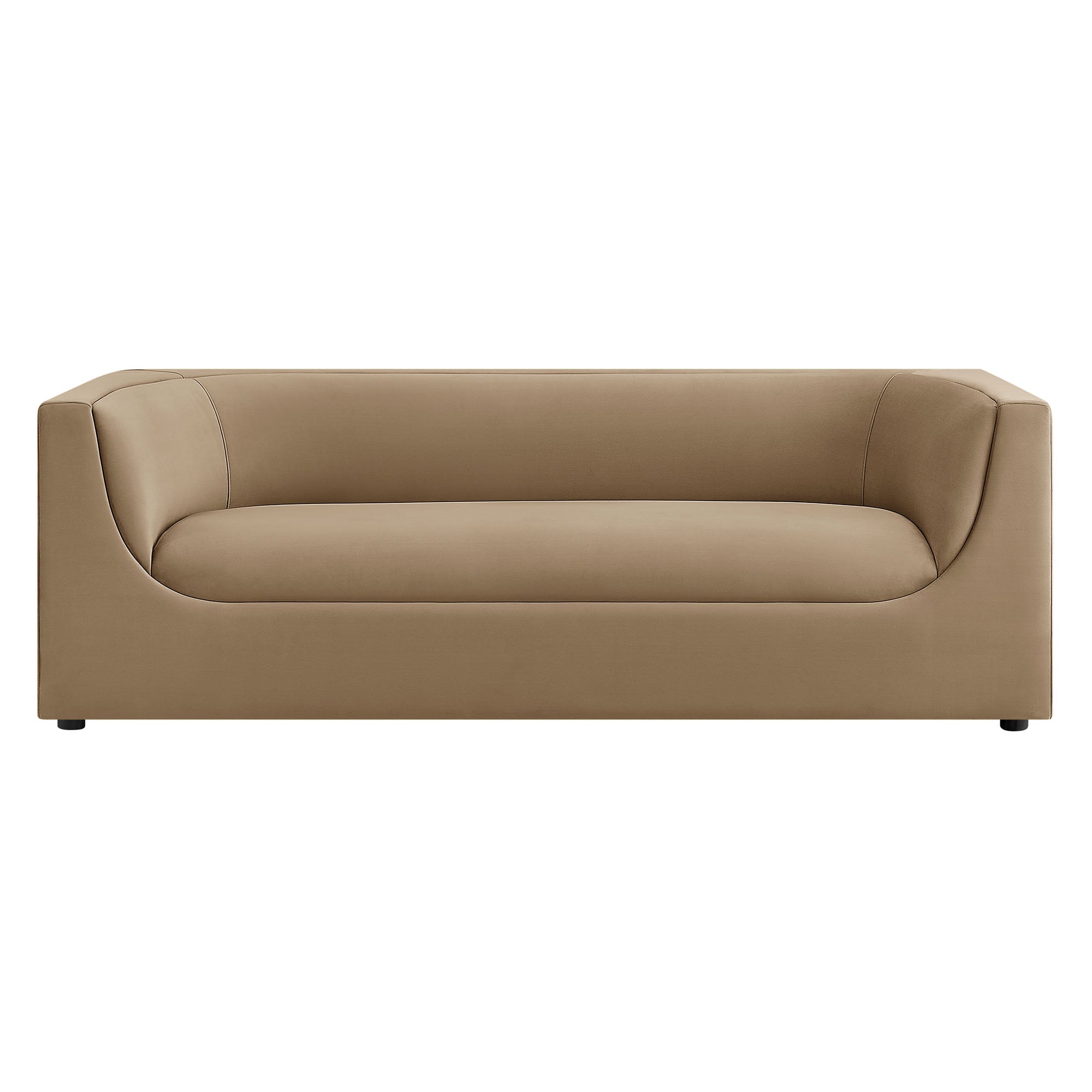 Modway EEI-7564 Hilda 86" Curved Back Performance Velvet Sofa