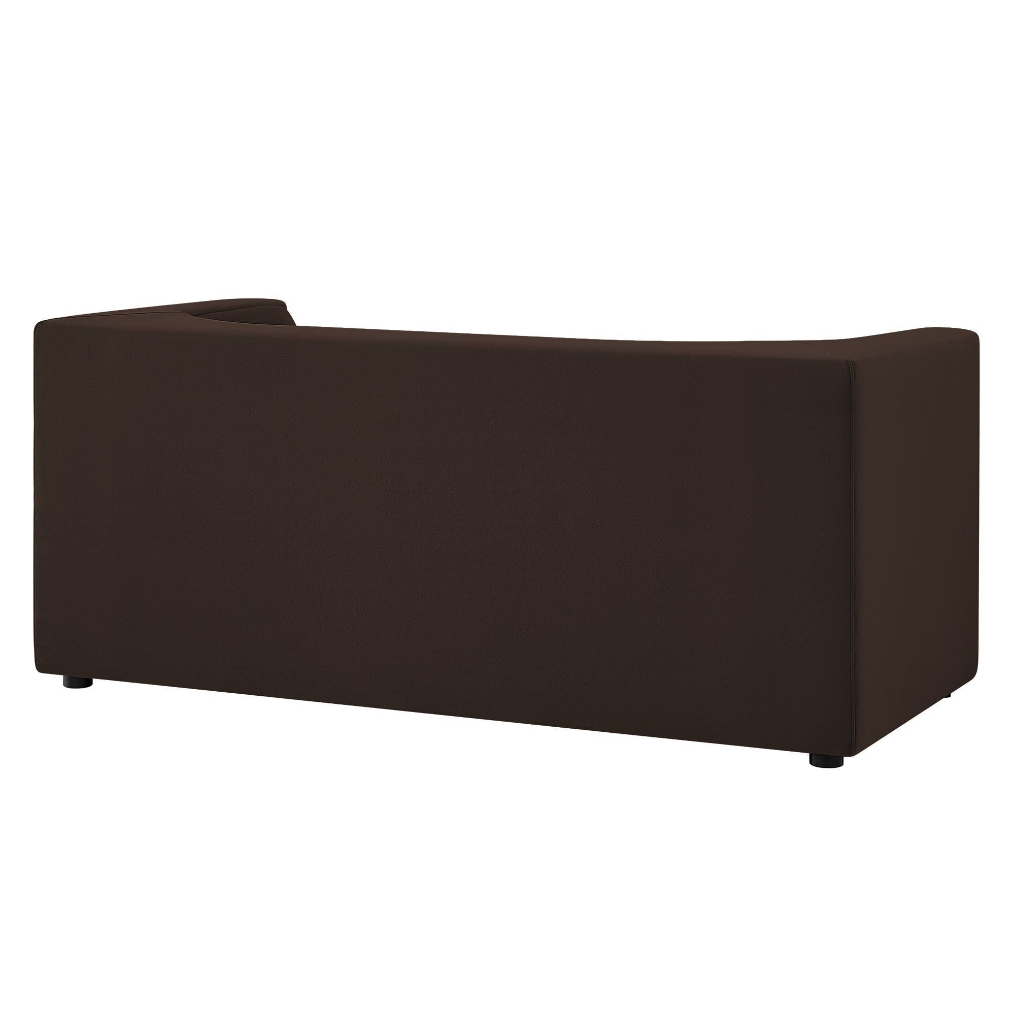 Modway EEI-7565 Hilda 67" Curved Back Performance Velvet Loveseat